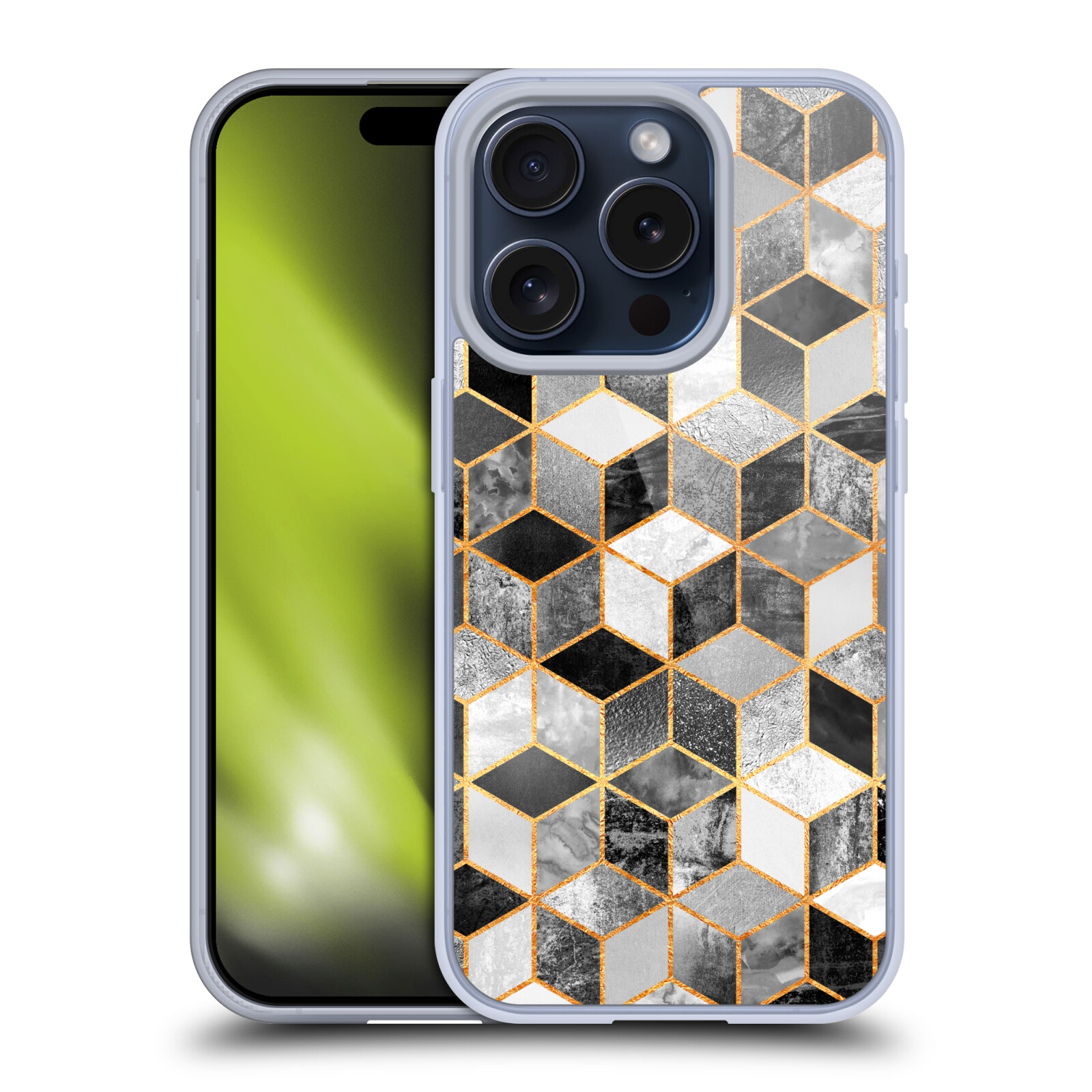 ELISABETH FREDRIKSSON CUBES COLLECTION ÉTUI COQUE EN GEL MOLLE POUR APPLE iPHONE - Photo 11 sur 14