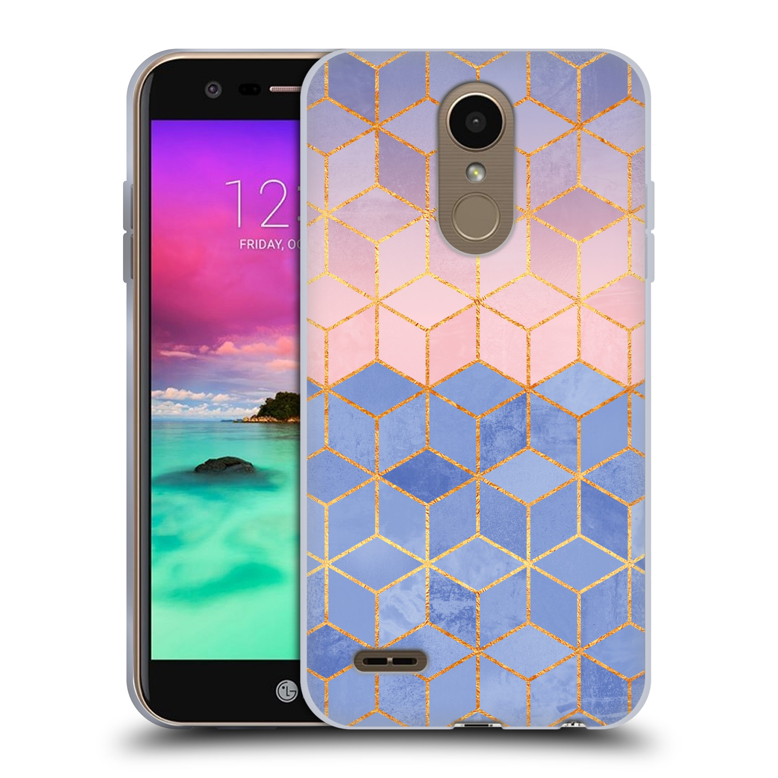 ELISABETH FREDRIKSSON CUBES COLLECTION SOFT GEL CASE FOR LG PHONES 2 - Picture 11 of 13