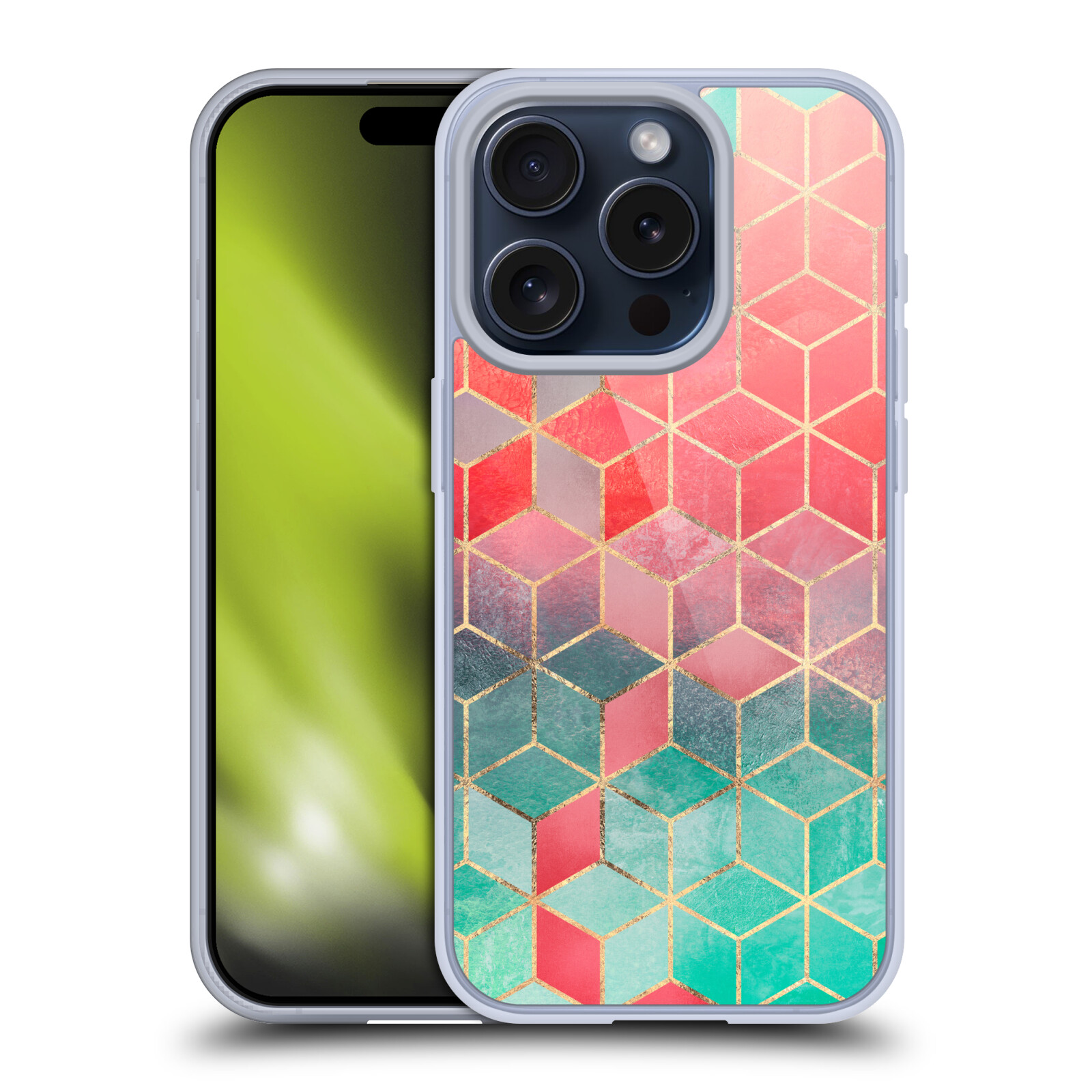 ELISABETH FREDRIKSSON CUBES COLLECTION ÉTUI COQUE EN GEL MOLLE POUR APPLE iPHONE - Photo 14 sur 14