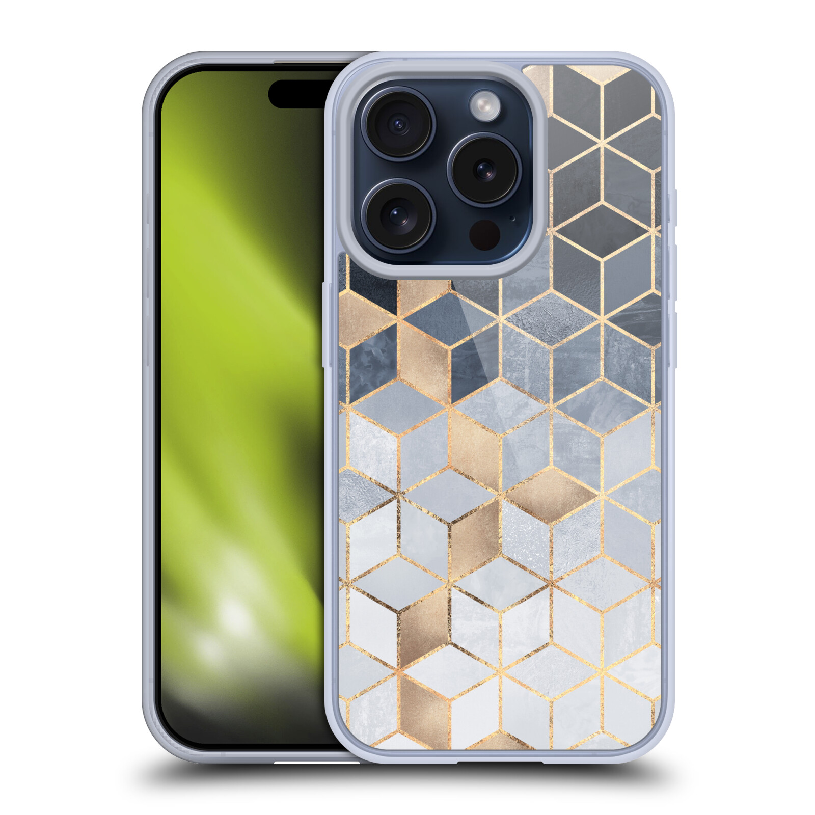 ELISABETH FREDRIKSSON CUBES COLLECTION ÉTUI COQUE EN GEL MOLLE POUR APPLE iPHONE - Photo 9 sur 14