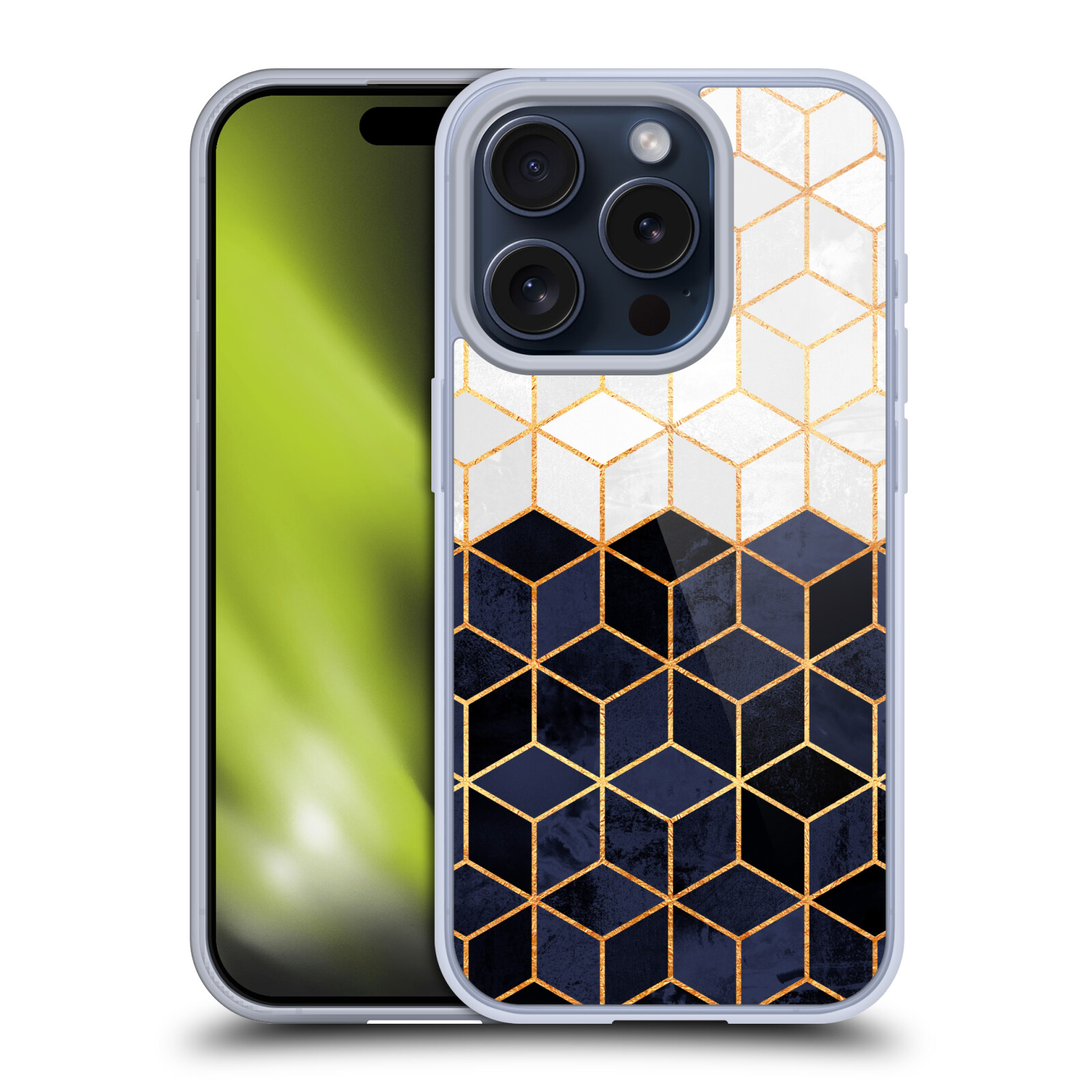 ELISABETH FREDRIKSSON CUBES COLLECTION ÉTUI COQUE EN GEL MOLLE POUR APPLE iPHONE - Photo 8 sur 14