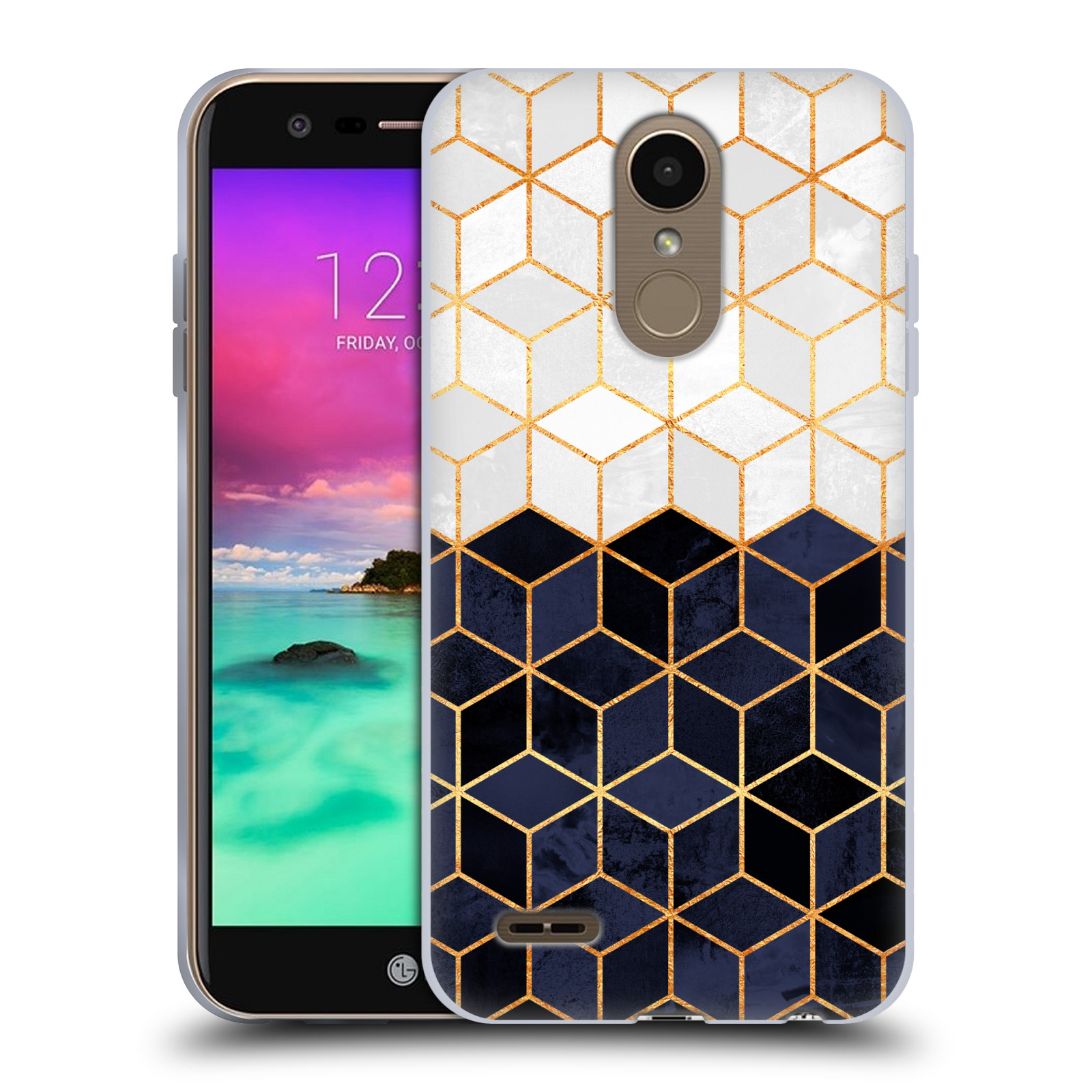 ELISABETH FREDRIKSSON CUBES COLLECTION SOFT GEL CASE FOR LG PHONES 2 - Picture 13 of 13