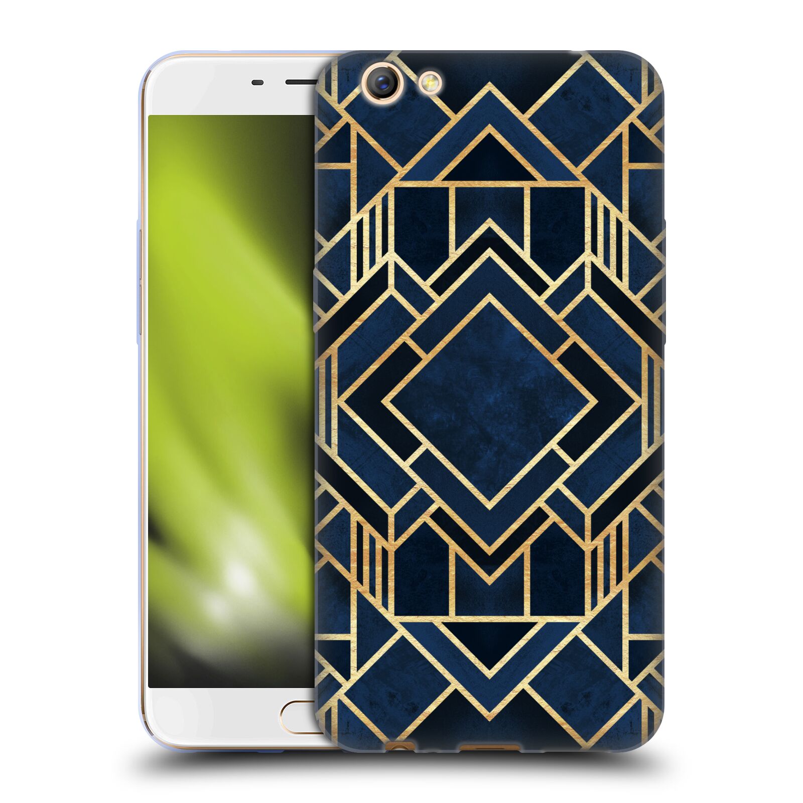 OFFICIAL ELISABETH FREDRIKSSON GEOMETRIC DESIGN PATTERN GEL CASE FOR OPPO PHONES - Picture 9 of 18