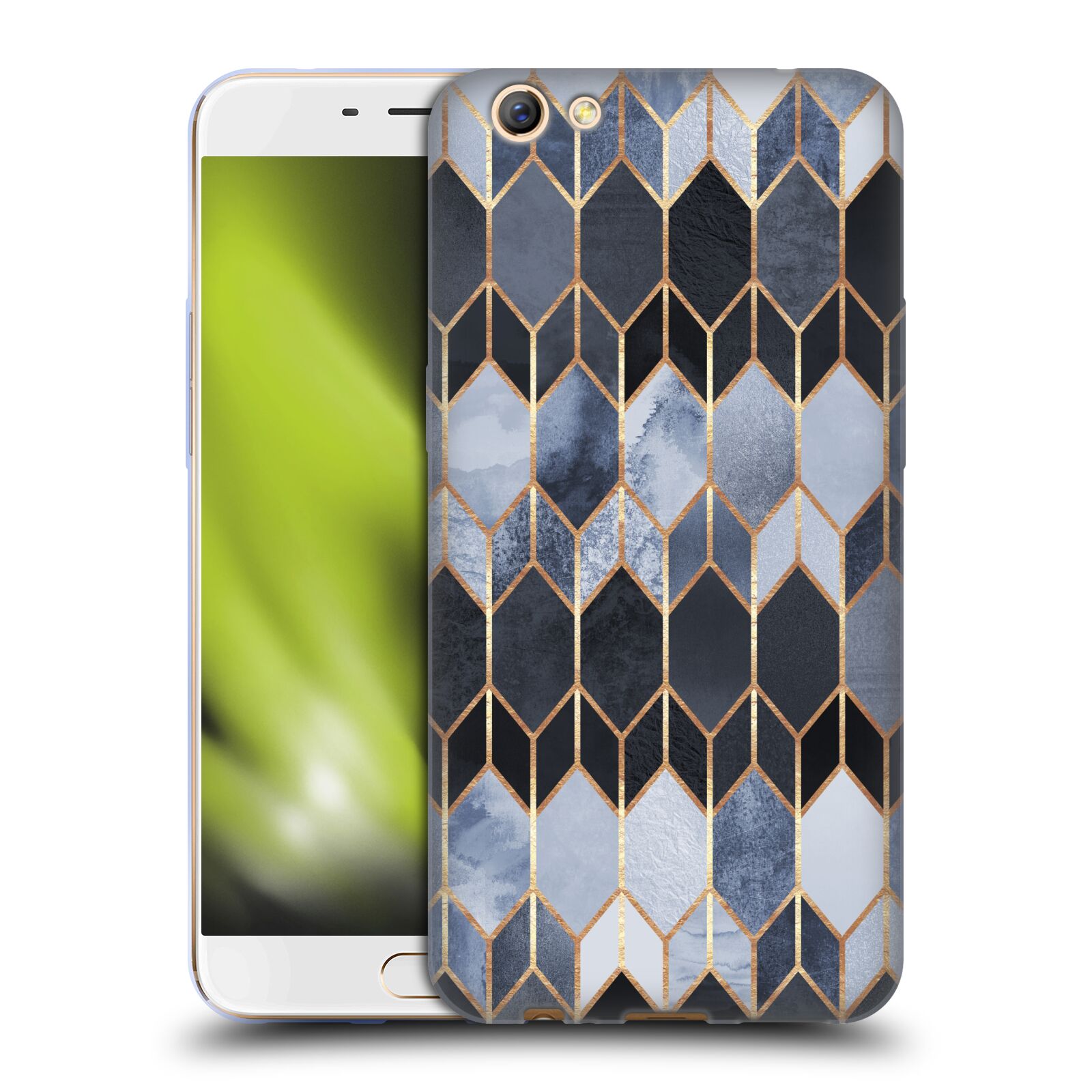 OFFICIAL ELISABETH FREDRIKSSON GEOMETRIC DESIGN PATTERN GEL CASE FOR OPPO PHONES - Picture 14 of 18