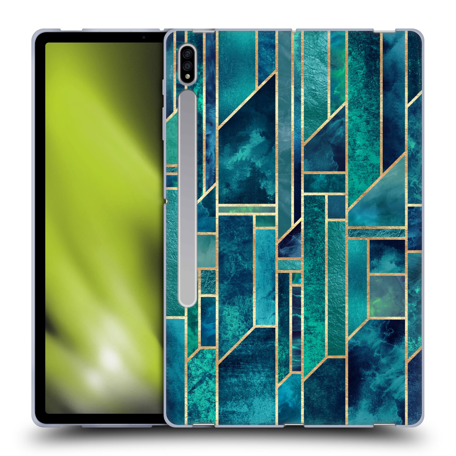OFFICIAL ELISABETH FREDRIKSSON GEOMETRIC PATTERN GEL CASE FOR SAMSUNG TABLETS 1 - Picture 13 of 22