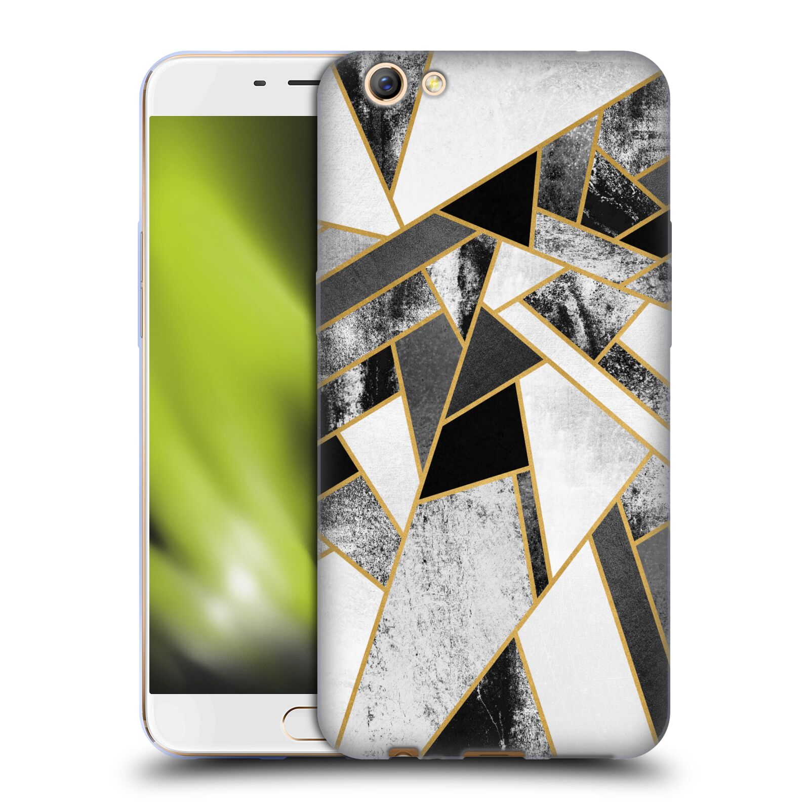 OFFICIAL ELISABETH FREDRIKSSON GEOMETRIC DESIGN PATTERN GEL CASE FOR OPPO PHONES - Picture 16 of 18