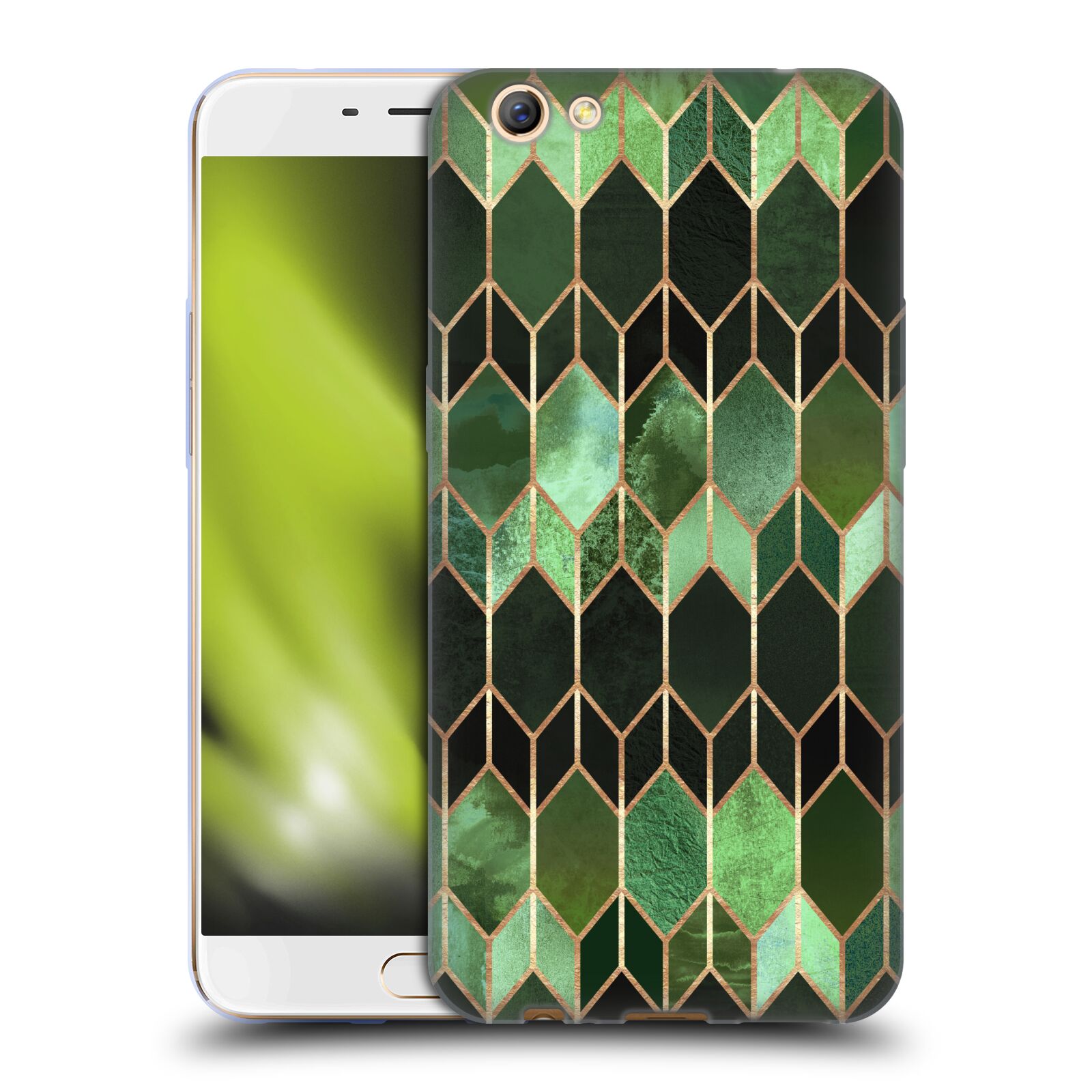 OFFICIAL ELISABETH FREDRIKSSON GEOMETRIC DESIGN PATTERN GEL CASE FOR OPPO PHONES - Picture 18 of 18