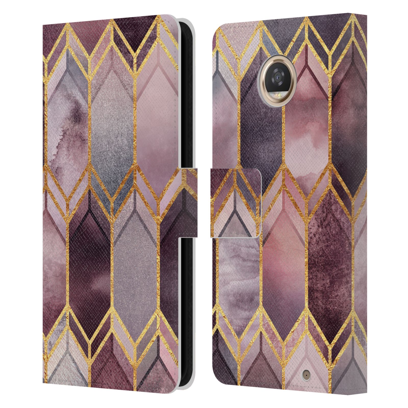 OFFICIAL ELISABETH FREDRIKSSON SPARKLES LEATHER BOOK CASE FOR MOTOROLA PHONES - Picture 11 of 22