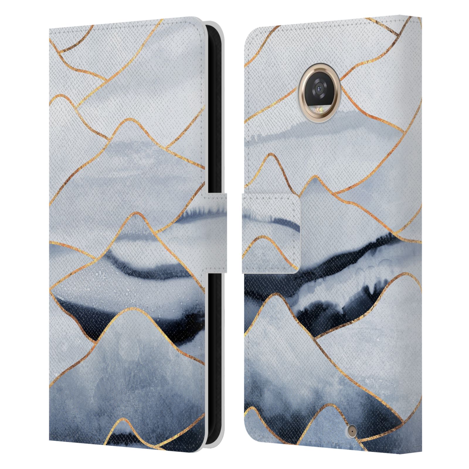 OFFICIAL ELISABETH FREDRIKSSON SPARKLES LEATHER BOOK CASE FOR MOTOROLA PHONES - Picture 16 of 22