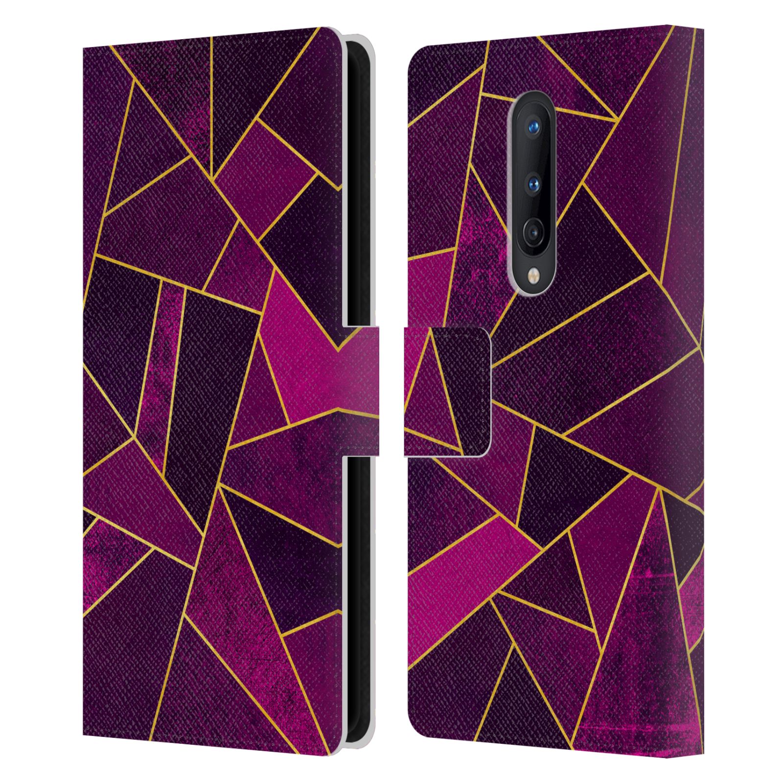 OFFICIAL ELISABETH FREDRIKSSON STONE COLLECTION LEATHER BOOK CASE FOR BLACKBERRY - Picture 12 of 13