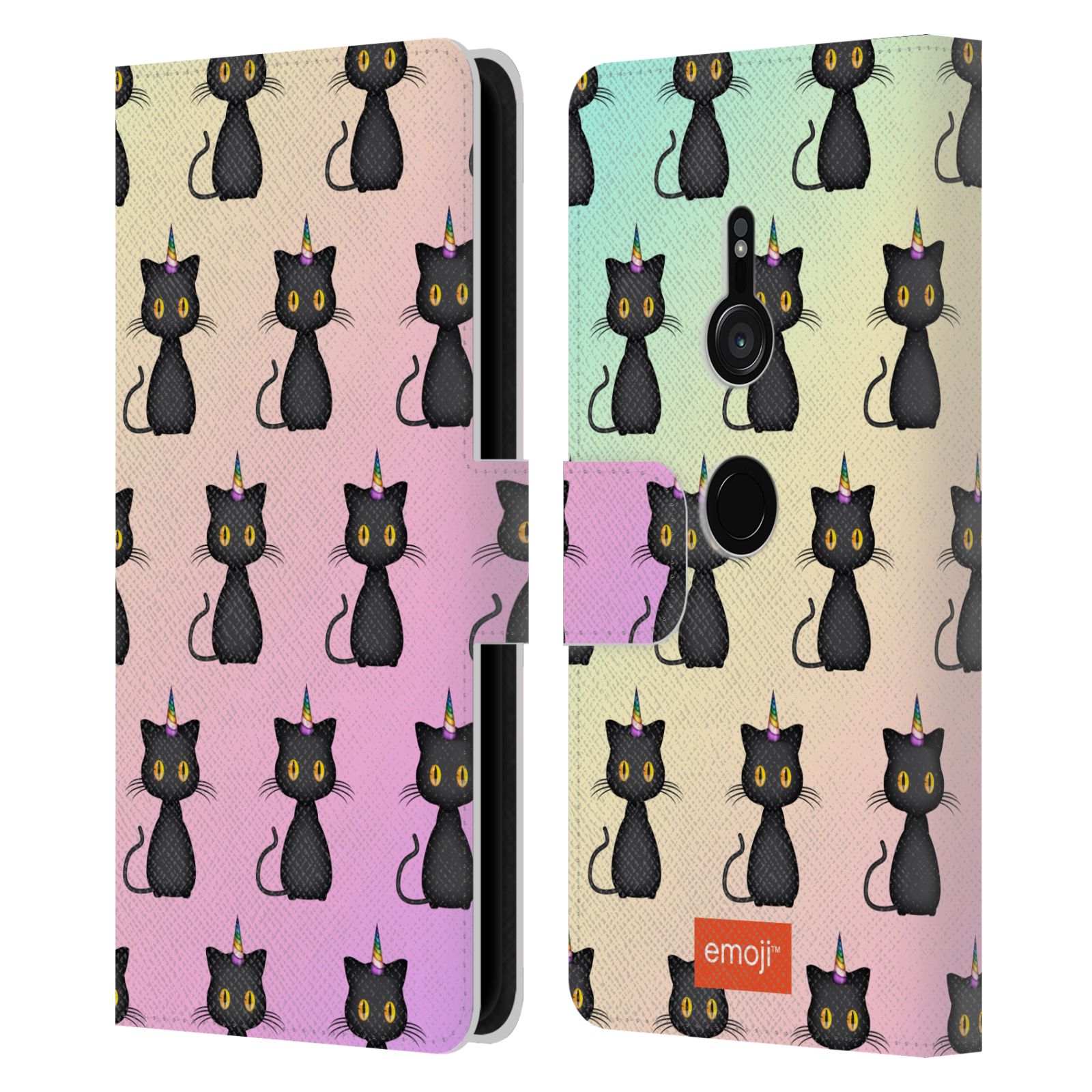 OFFICIAL emoji® BE A UNICORN LEATHER BOOK WALLET CASE COVER FOR SONY PHONES 1 - Picture 9 of 18