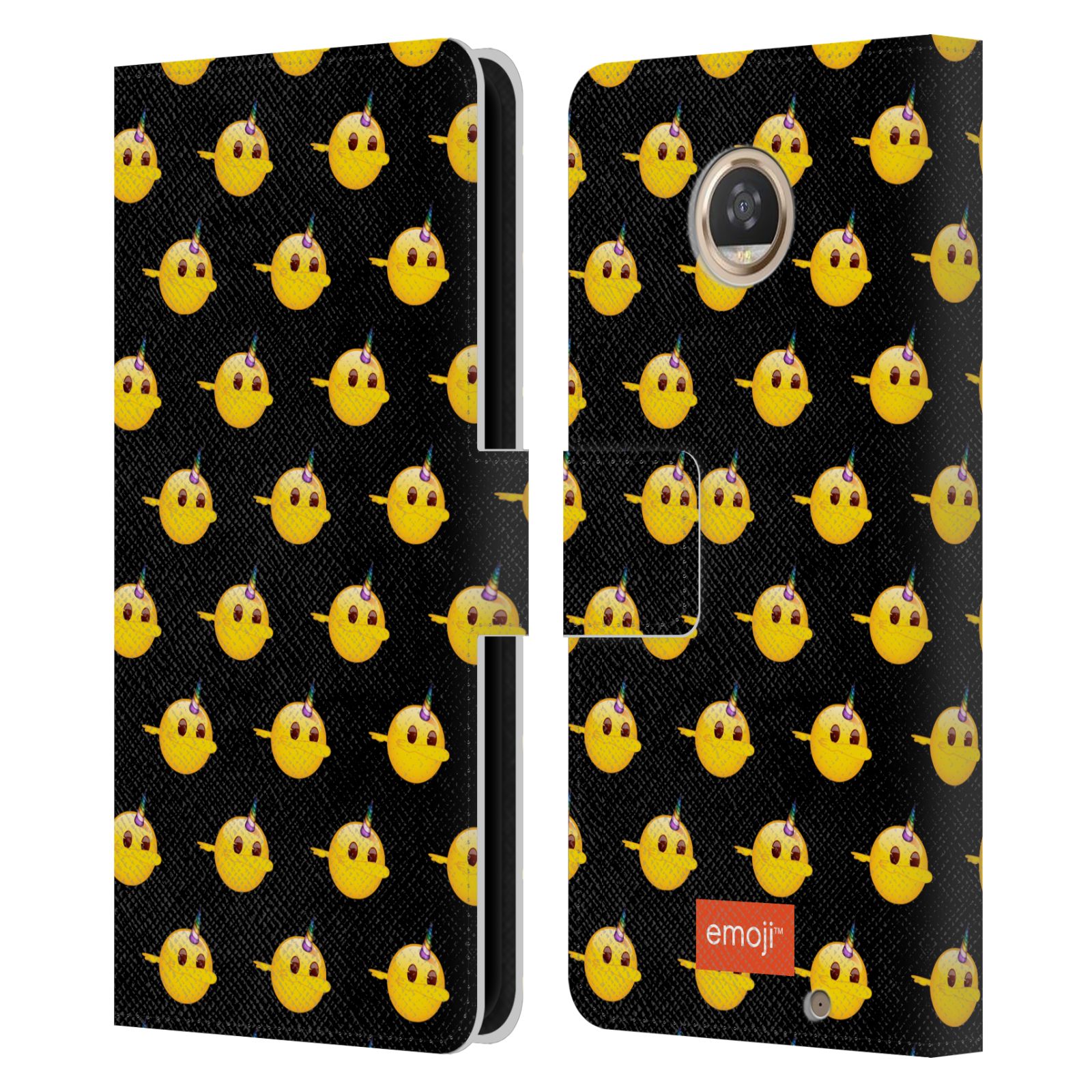 OFFICIAL emoji® BE A UNICORN LEATHER BOOK WALLET CASE FOR MOTOROLA PHONES - Picture 11 of 18