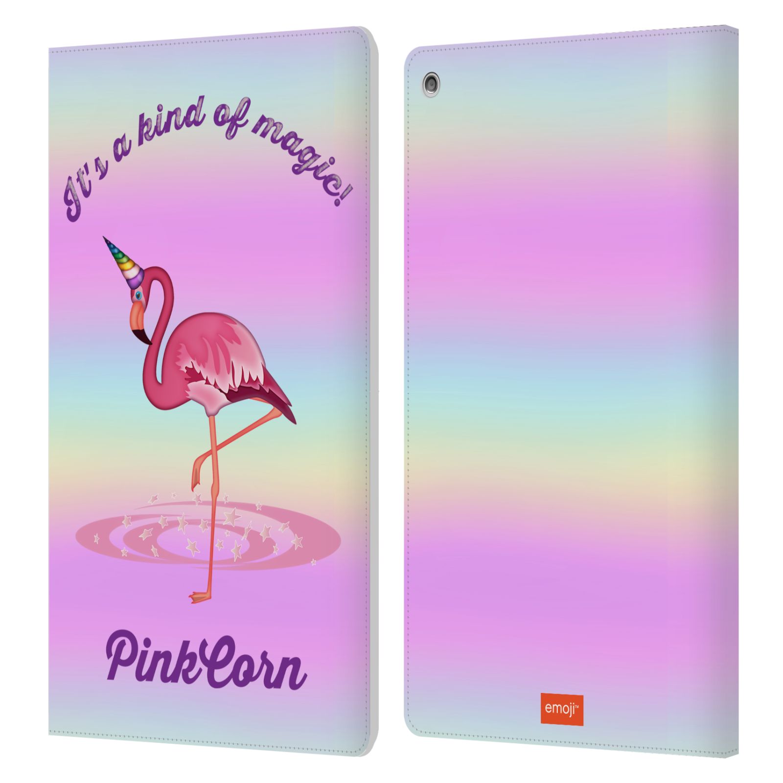 OFFICIAL emoji® BE A UNICORN LEATHER BOOK WALLET CASE COVER FOR AMAZON FIRE - Picture 12 of 18