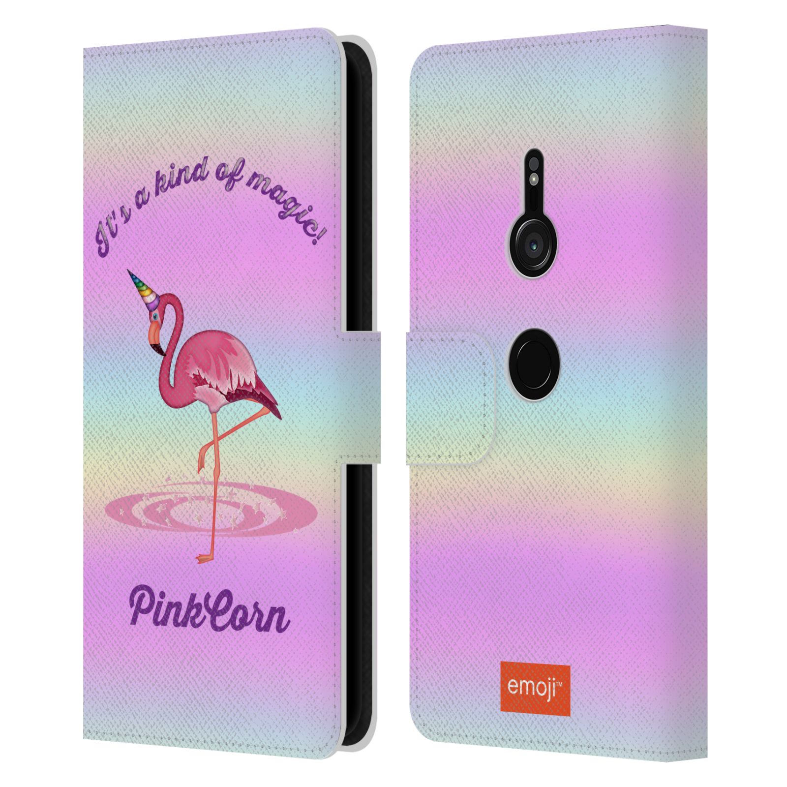 OFFICIAL emoji® BE A UNICORN LEATHER BOOK WALLET CASE COVER FOR SONY PHONES 1 - Picture 12 of 18