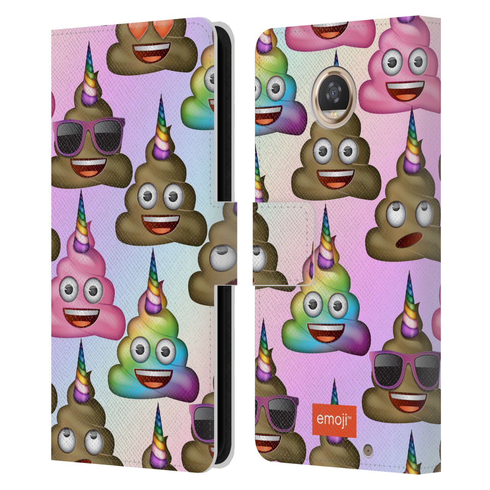 OFFICIAL emoji® BE A UNICORN LEATHER BOOK WALLET CASE FOR MOTOROLA PHONES - Picture 15 of 18