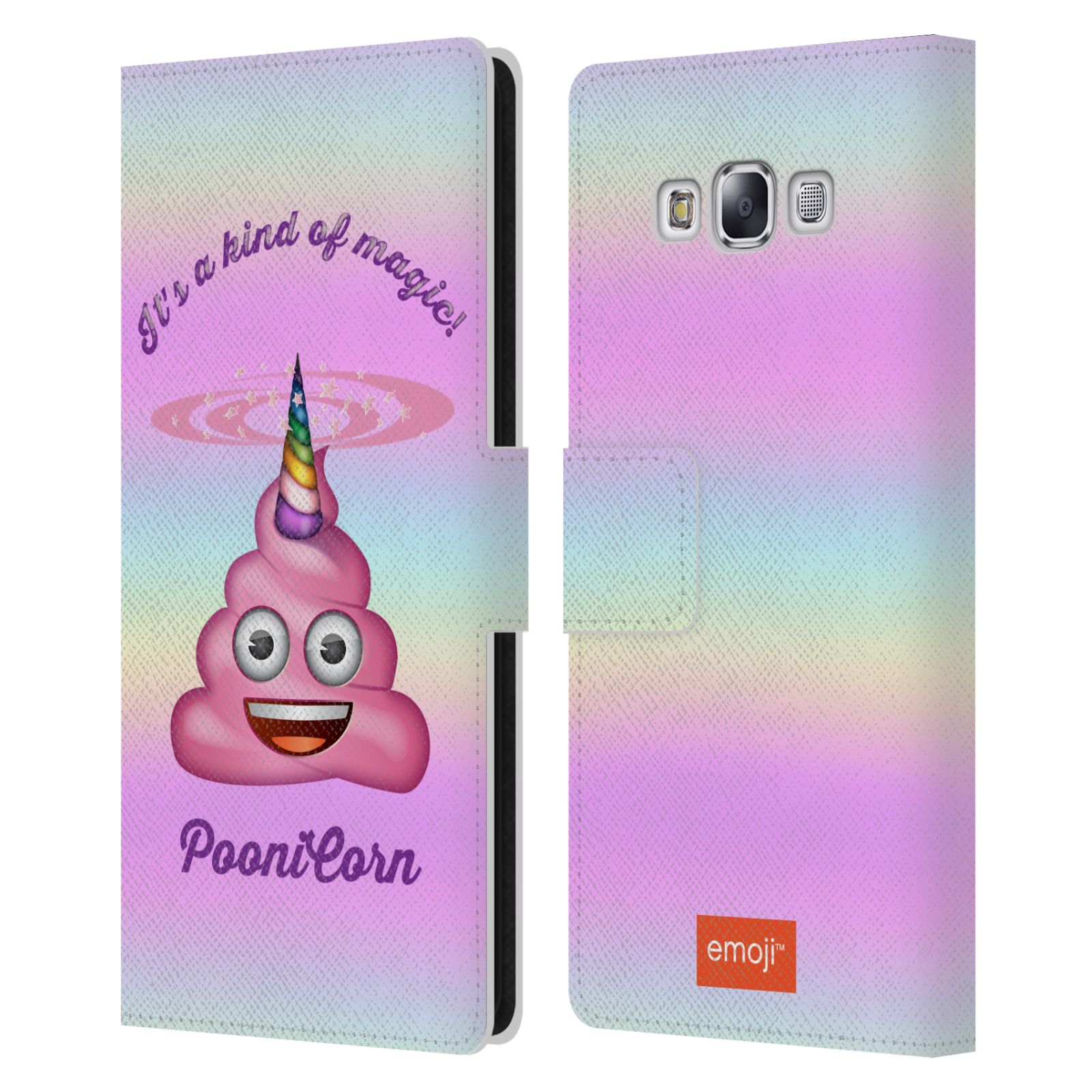 OFFICIAL emoji® BE A UNICORN LEATHER BOOK WALLET CASE FOR SAMSUNG PHONES 3 - Picture 16 of 18
