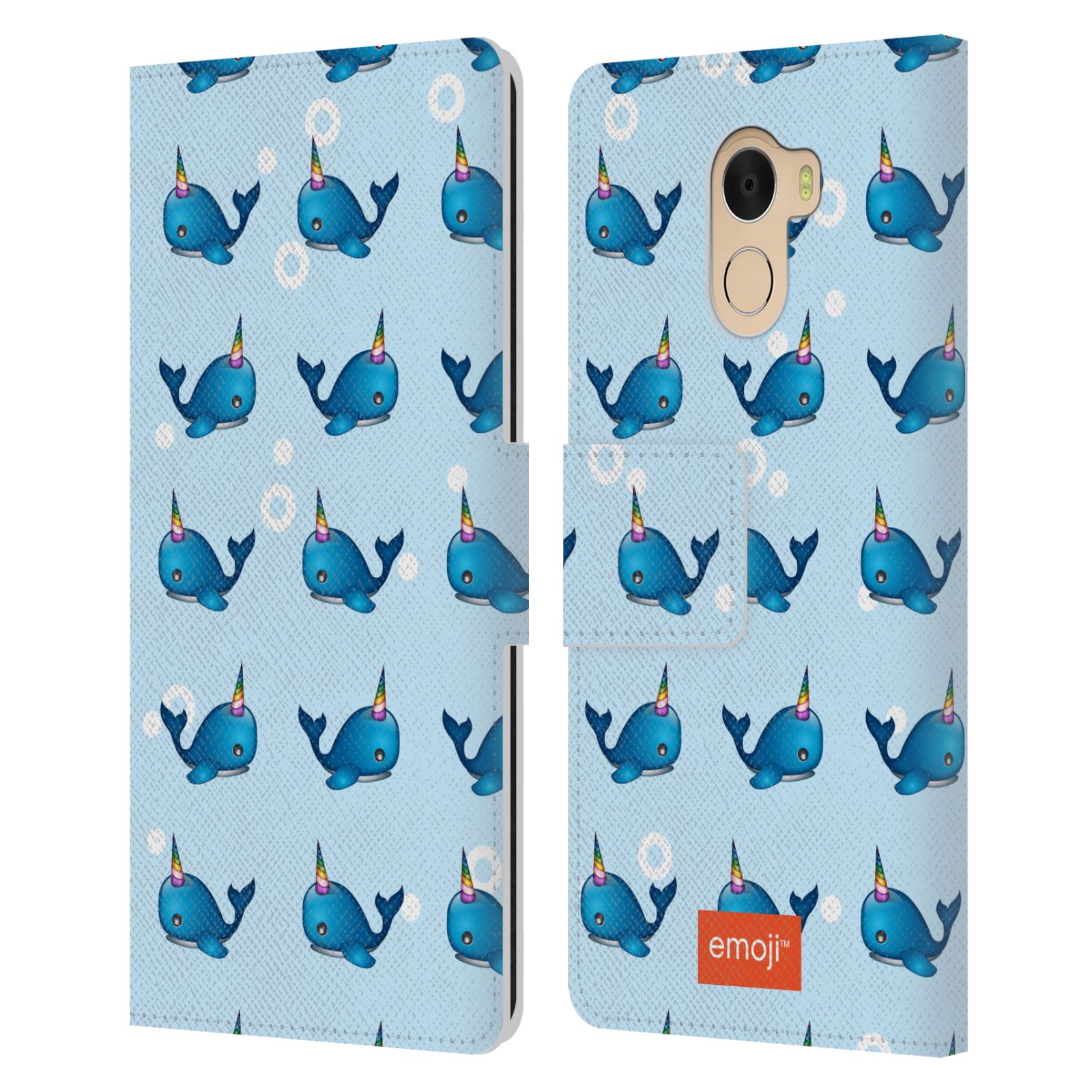 OFFICIAL emoji® BE A UNICORN LEATHER BOOK WALLET CASE FOR WILEYFOX & ESSENTIAL - Imagen 7 de 7
