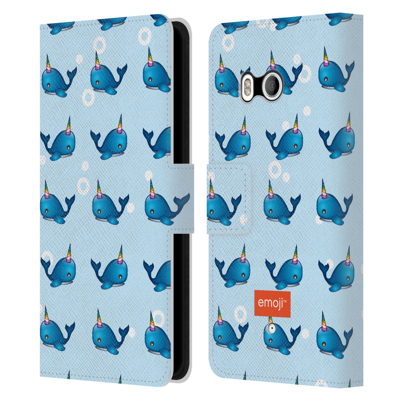OFFICIAL emoji® BE A UNICORN LEATHER BOOK CASE FOR HTC PHONES 1 - Picture 7 of 7