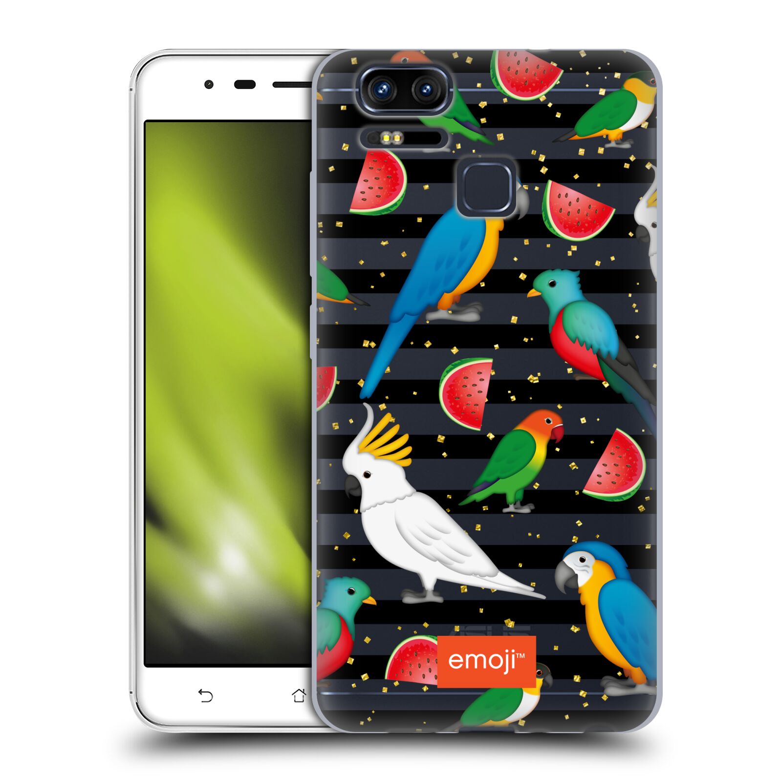 FUNDA OFICIAL EMOJI® PÁJAROS GEL SUAVE PARA TELÉFONOS ASUS ZENFONE - Imagen 8 de 8