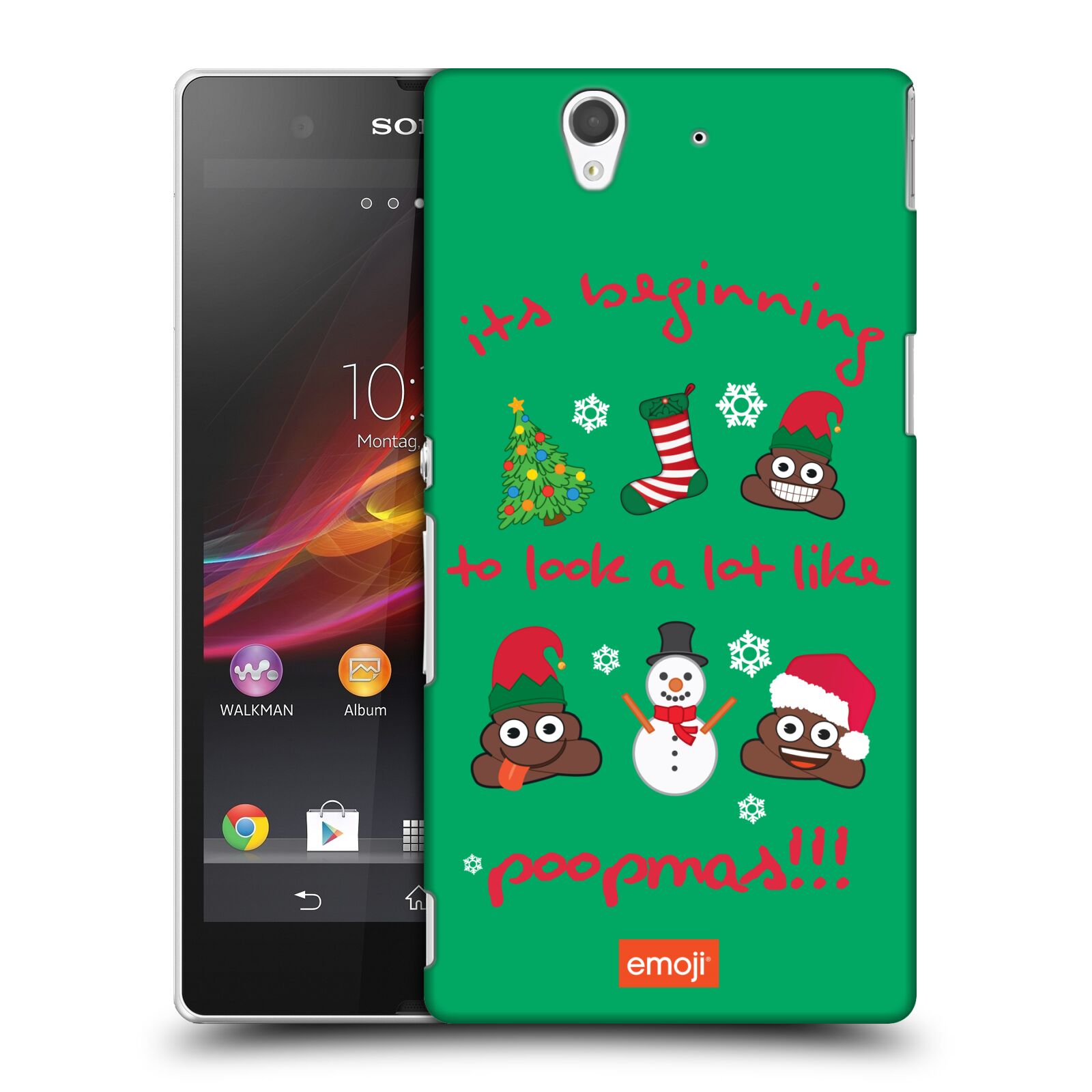 OFFICIAL emoji® CHRISTMAS HARD BACK CASE FOR SONY PHONES 3 - Bild 7 von 11