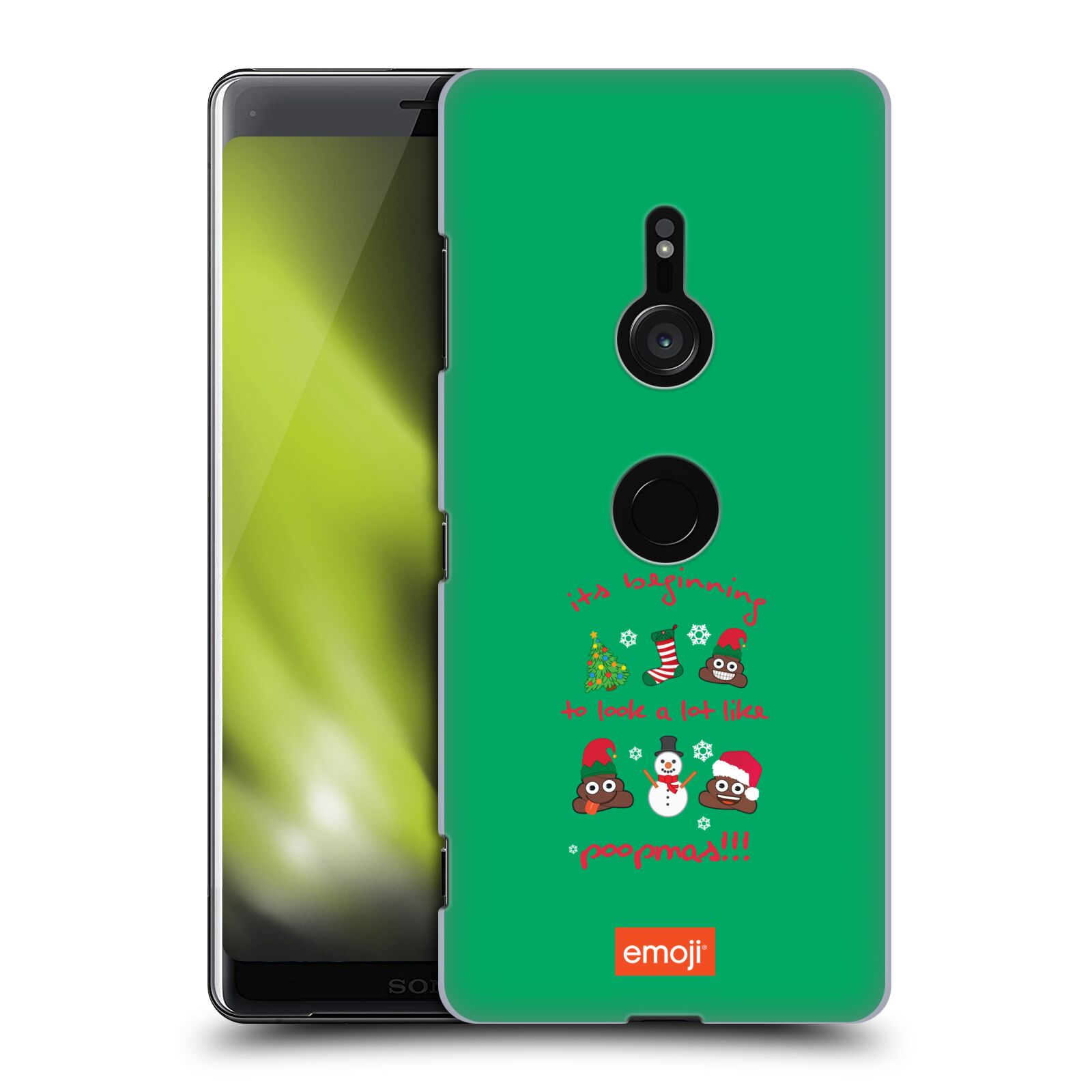 OFFICIAL emoji® CHRISTMAS HARD BACK CASE FOR SONY PHONES 1 - Picture 7 of 7