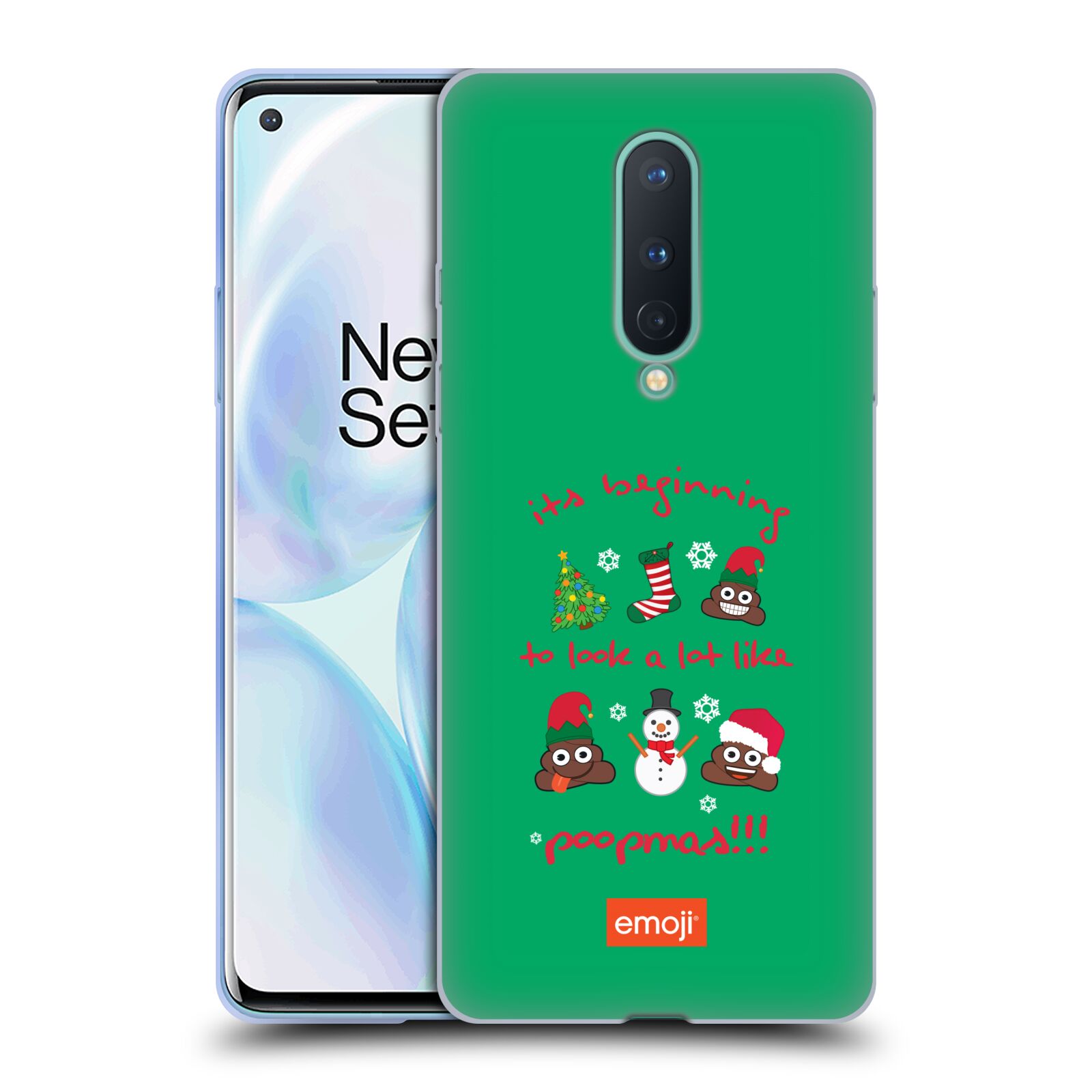 OFFICIAL emoji® CHRISTMAS SOFT GEL CASE FOR GOOGLE ONEPLUS PHONE - Picture 8 of 12