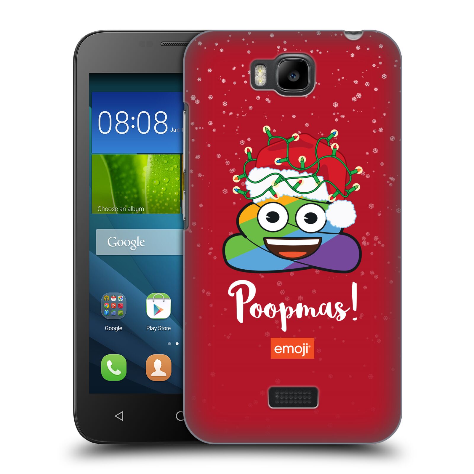 OFFICIAL emoji® CHRISTMAS HARD BACK CASE FOR HUAWEI PHONES 2 - 第 10/12 張圖片