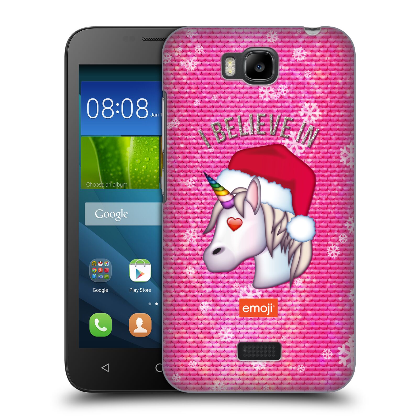 OFFICIAL emoji® CHRISTMAS HARD BACK CASE FOR HUAWEI PHONES 2 - 第 12/12 張圖片