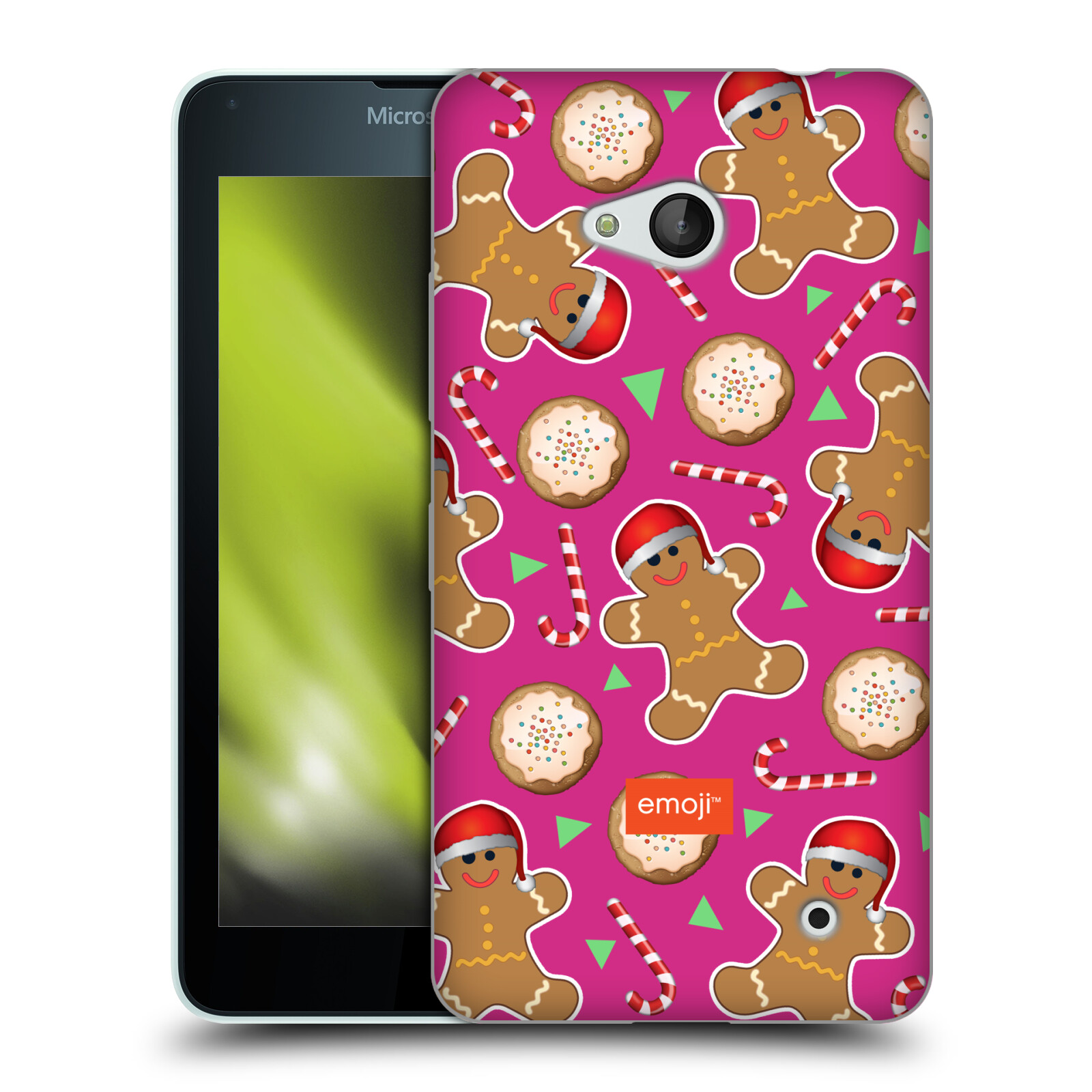 OFFICIAL emoji® CHRISTMAS PATTERNS SOFT GEL CASE FOR MICROSOFT PHONES - Picture 11 of 17
