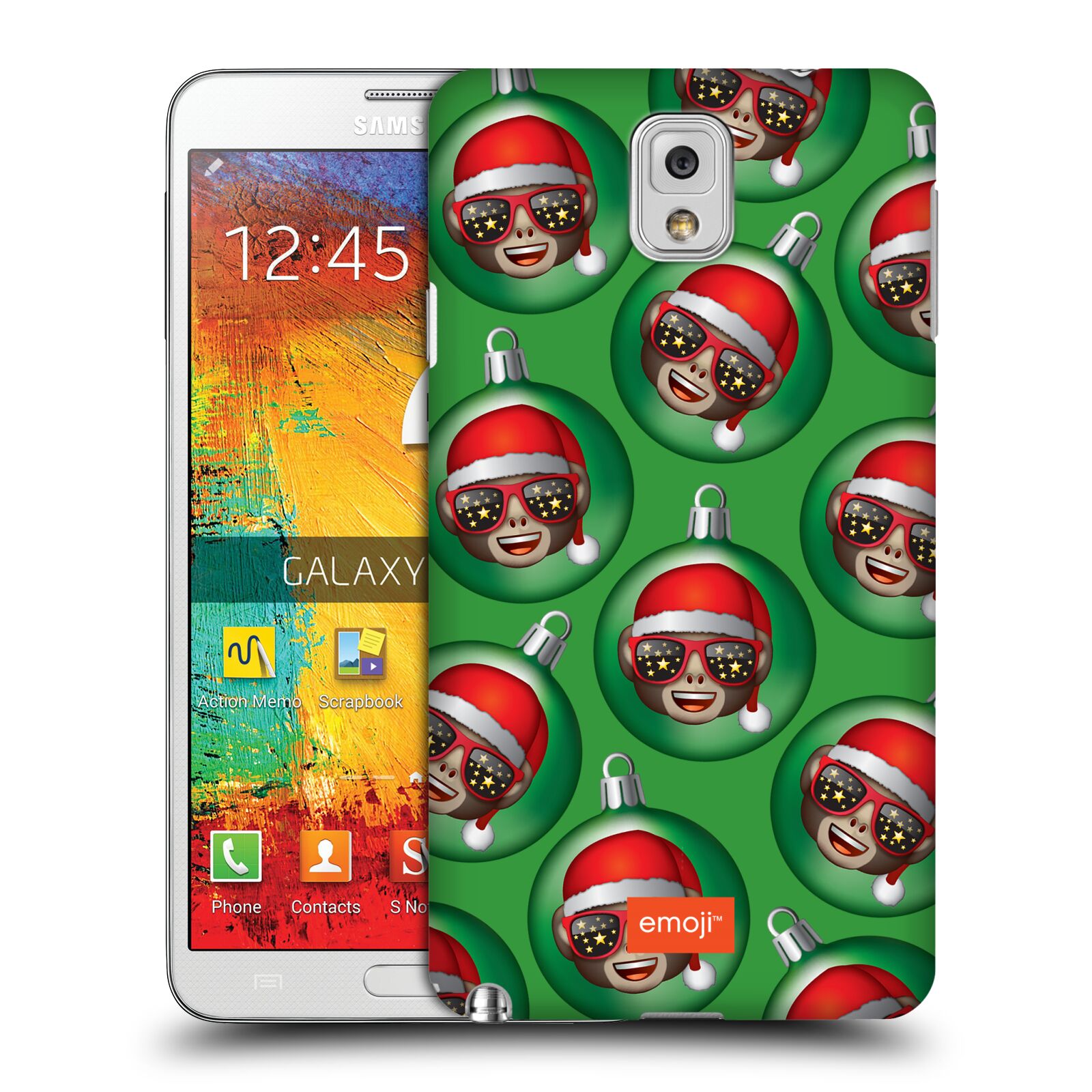OFFICIAL emoji® CHRISTMAS PATTERNS HARD BACK CASE FOR SAMSUNG PHONES 2 - Picture 12 of 17