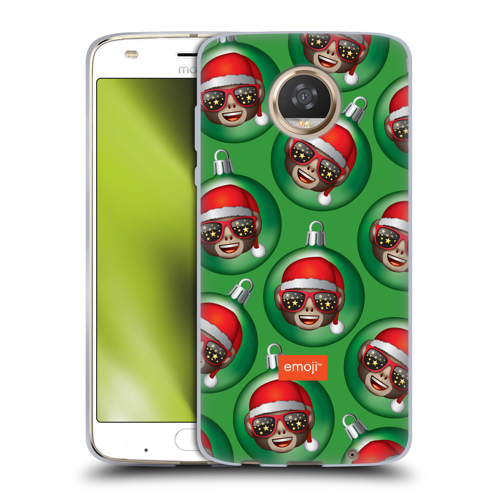 OFFICIAL emoji® CHRISTMAS PATTERNS GEL CASE FOR MOTOROLA PHONES - Picture 12 of 17