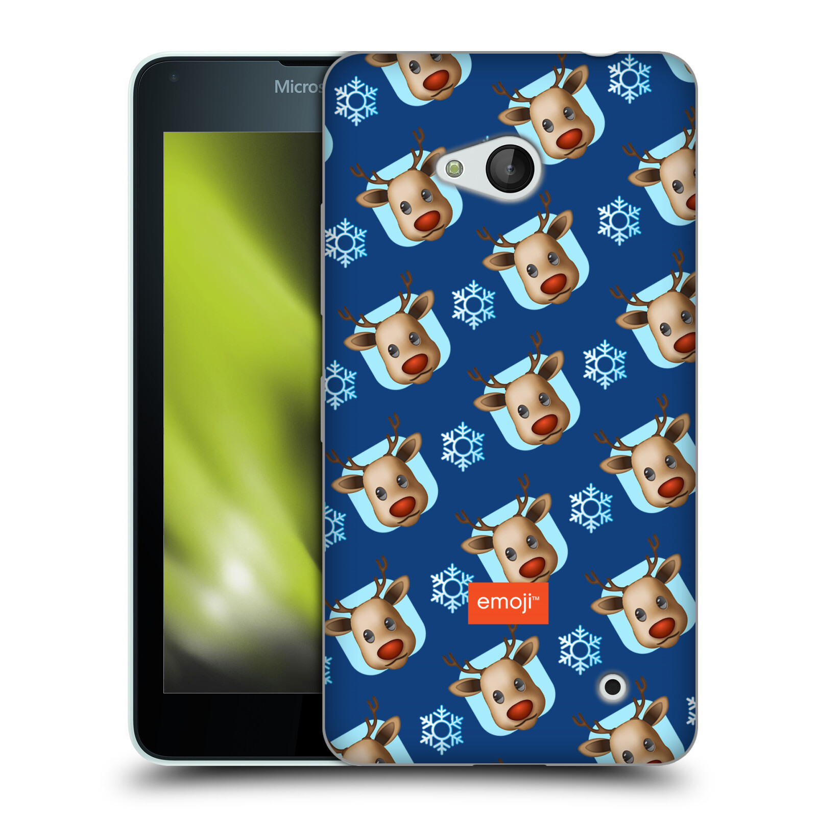 OFFICIAL emoji® CHRISTMAS PATTERNS SOFT GEL CASE FOR MICROSOFT PHONES - Picture 15 of 17