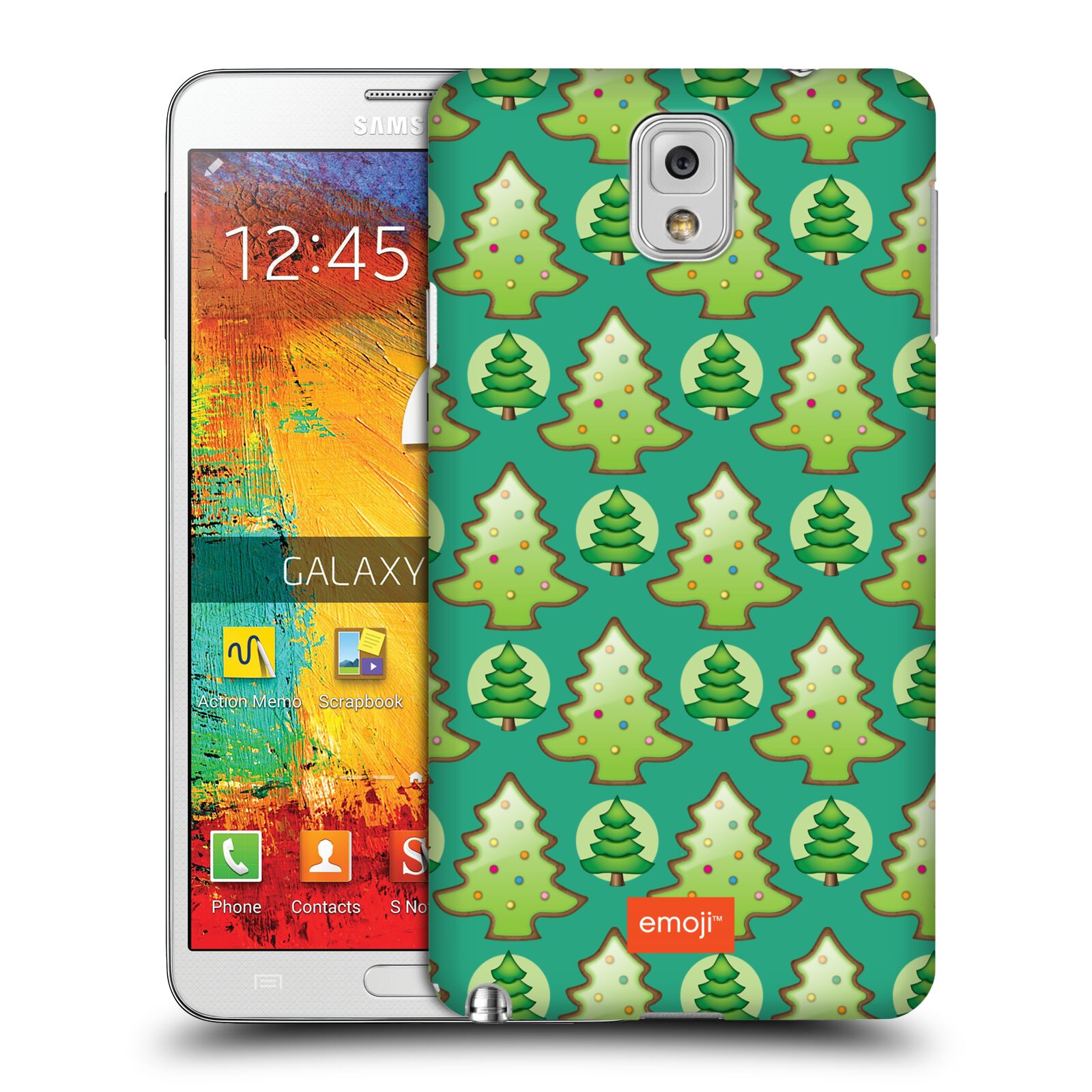 OFFICIAL emoji® CHRISTMAS PATTERNS HARD BACK CASE FOR SAMSUNG PHONES 2 - Picture 17 of 17