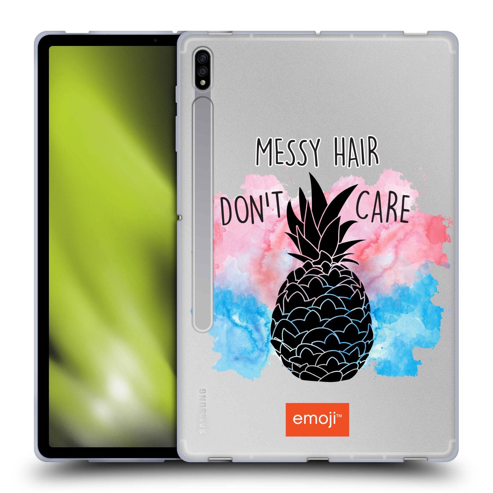 OFFICIAL emoji® CACTUS AND PINEAPPLE SOFT GEL CASE FOR SAMSUNG TABLETS 1 - Picture 12 of 17