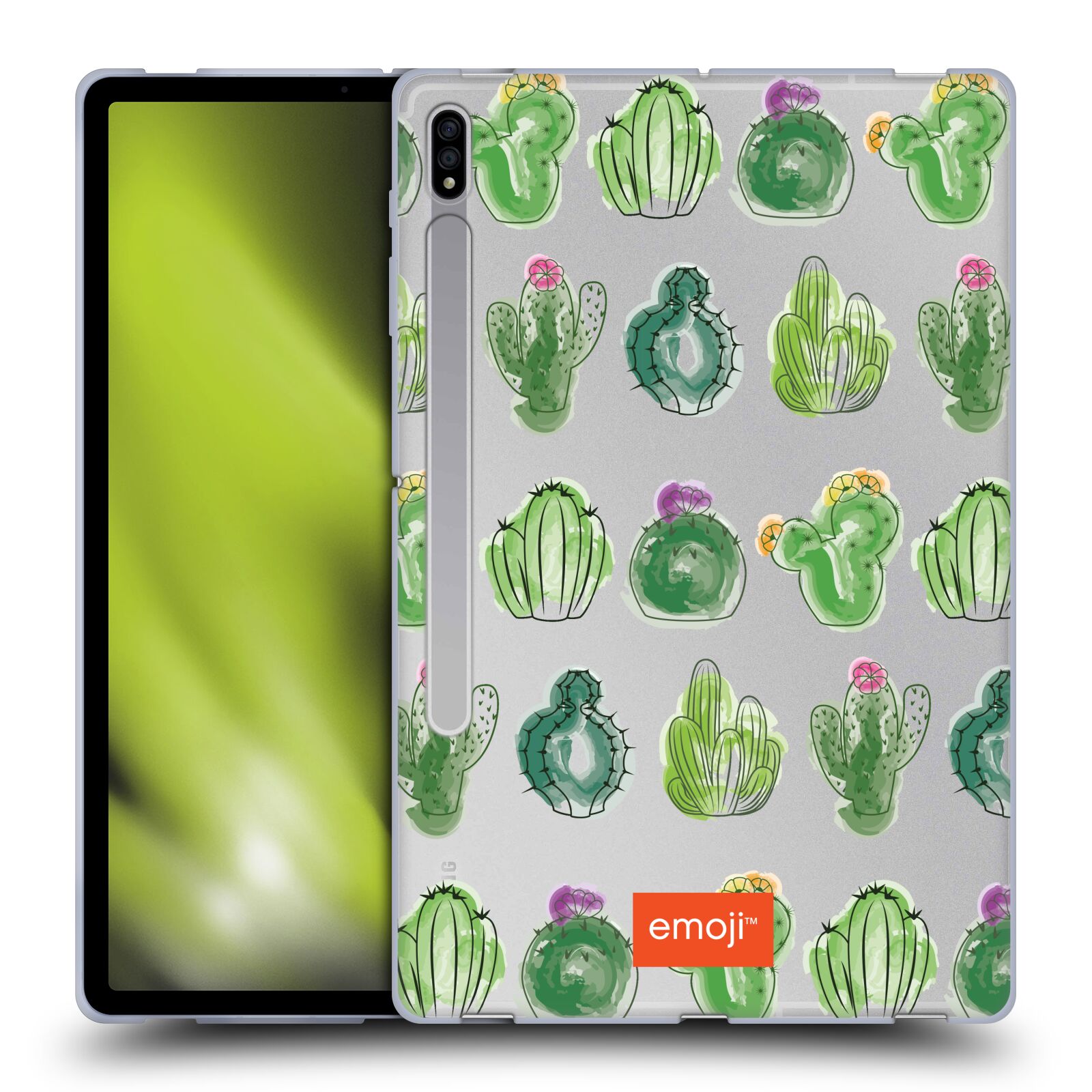 OFFICIAL emoji® CACTUS AND PINEAPPLE SOFT GEL CASE FOR SAMSUNG TABLETS 1 - Picture 17 of 17