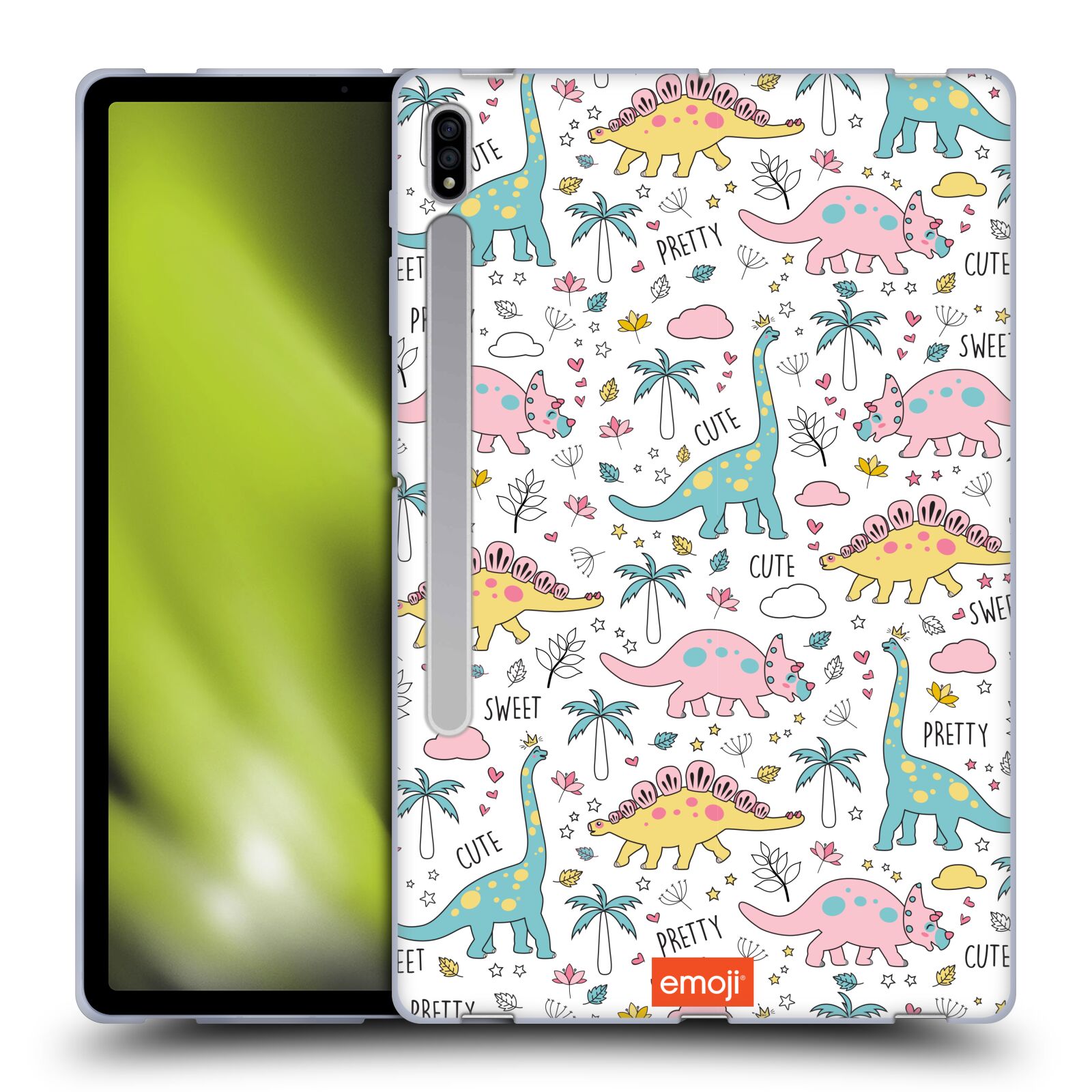OFFICIAL emoji® CUTESY SOFT GEL CASE FOR SAMSUNG TABLETS 1 - Picture 9 of 15