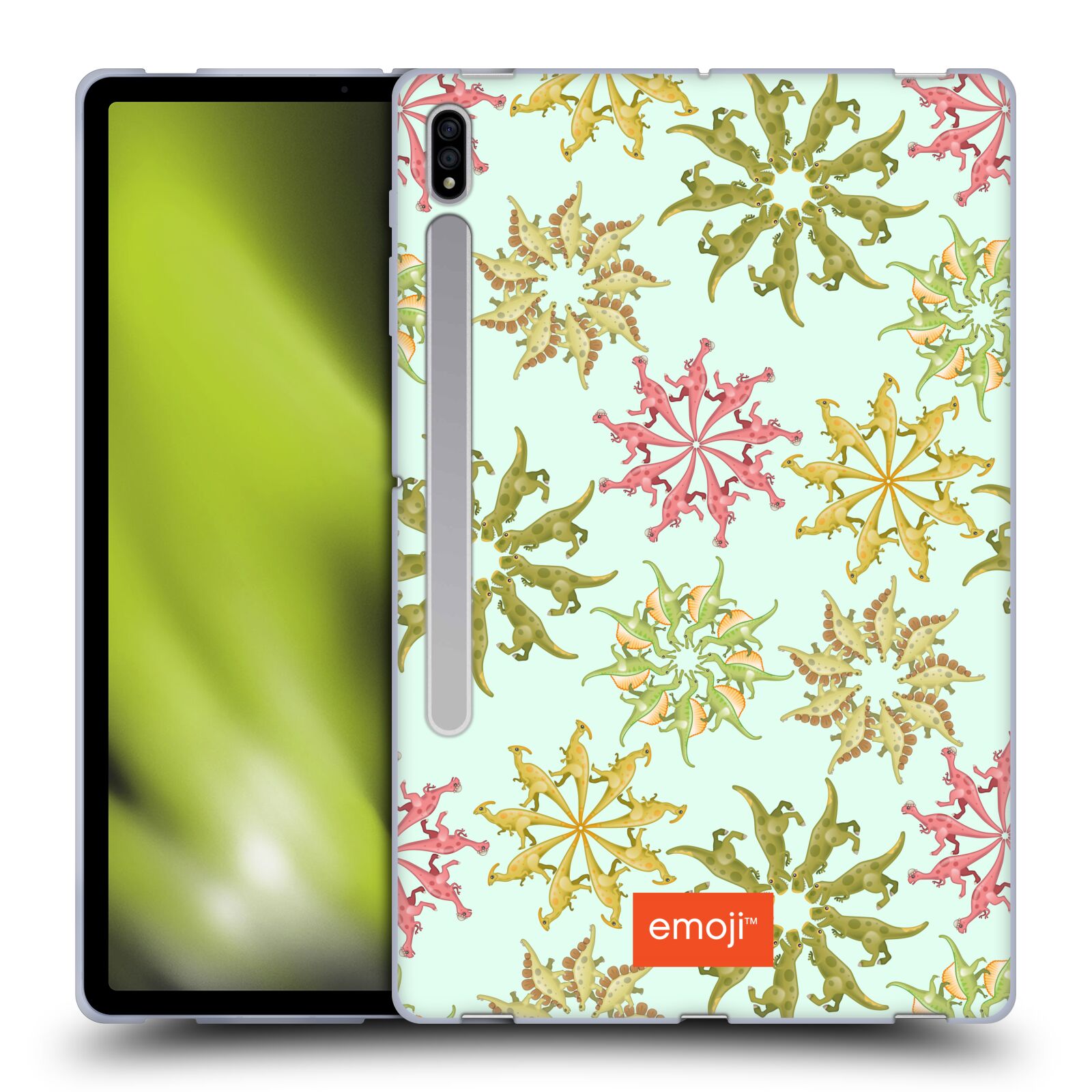 OFFICIAL emoji® DINOSAURS SOFT GEL CASE FOR SAMSUNG TABLETS 1 - Picture 8 of 13