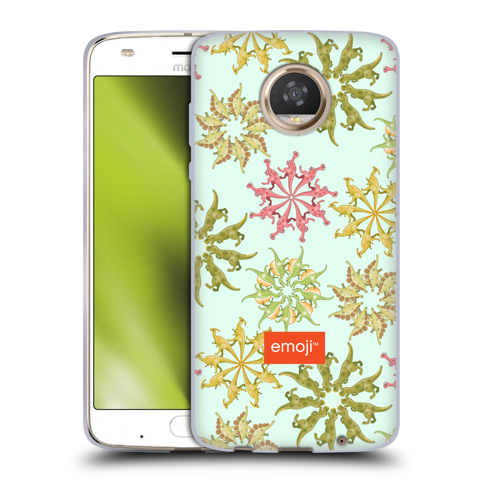 OFFICIAL emoji® DINOSAURS SOFT GEL CASE FOR MOTOROLA PHONES - Picture 8 of 13
