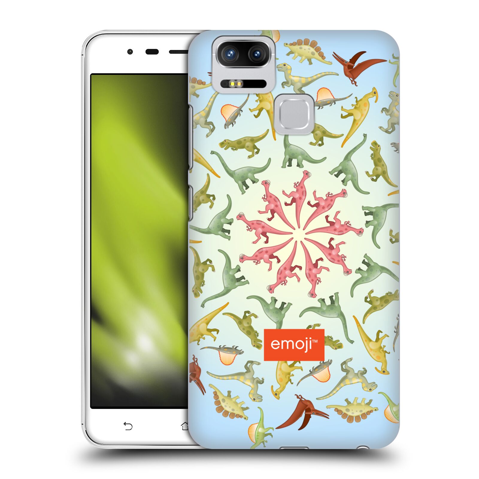 OFFICIAL emoji® DINOSAURS BACK CASE FOR ASUS ZENFONE PHONES - Picture 8 of 12