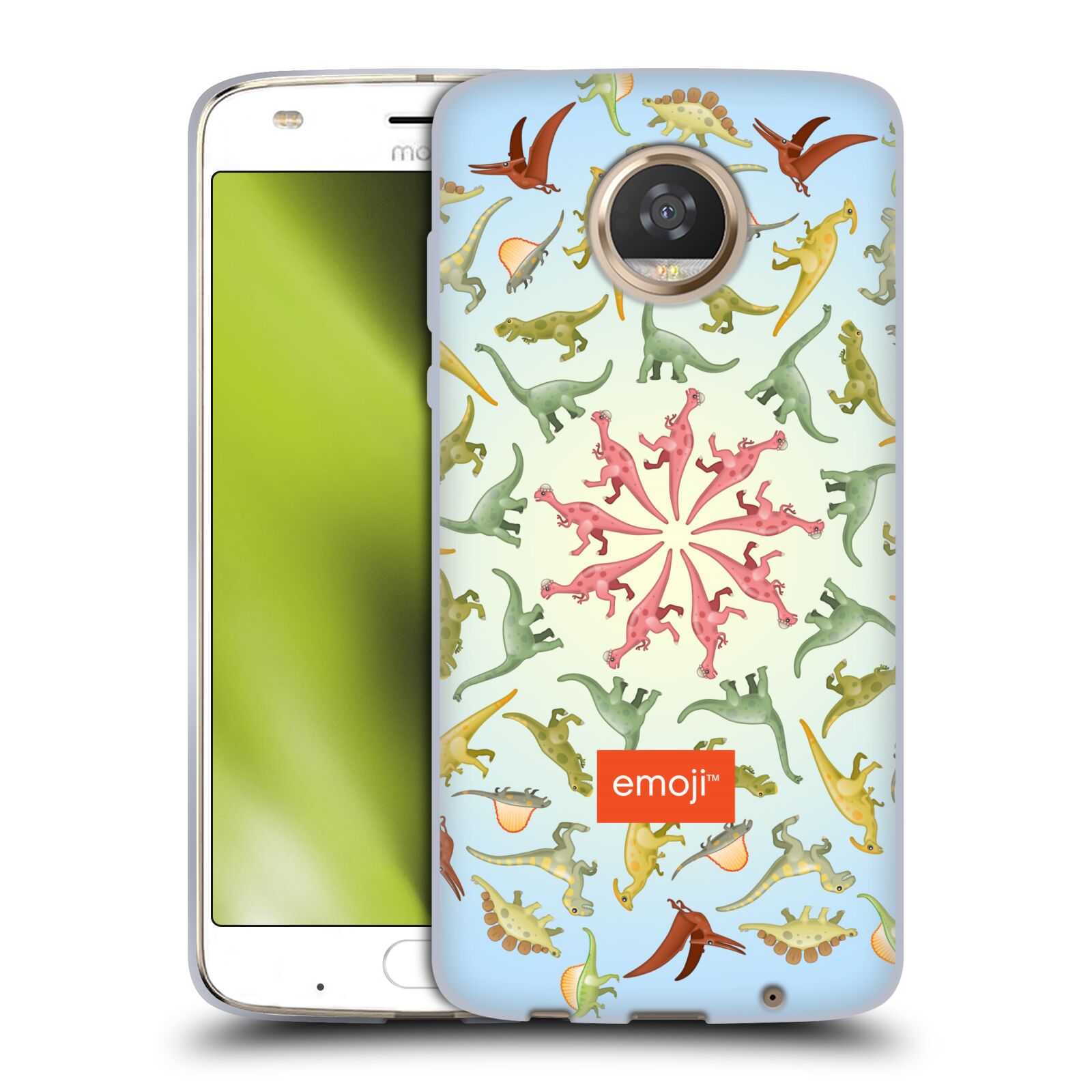 OFFICIAL emoji® DINOSAURS SOFT GEL CASE FOR MOTOROLA PHONES - Picture 9 of 13