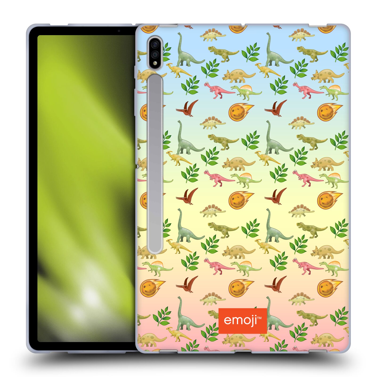 OFFICIAL emoji® DINOSAURS SOFT GEL CASE FOR SAMSUNG TABLETS 1 - Picture 10 of 13