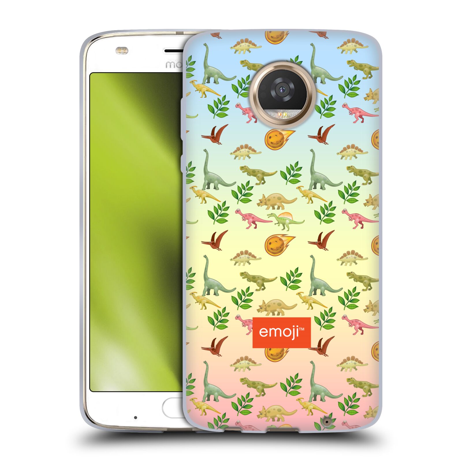OFFICIAL emoji® DINOSAURS SOFT GEL CASE FOR MOTOROLA PHONES - Picture 10 of 13