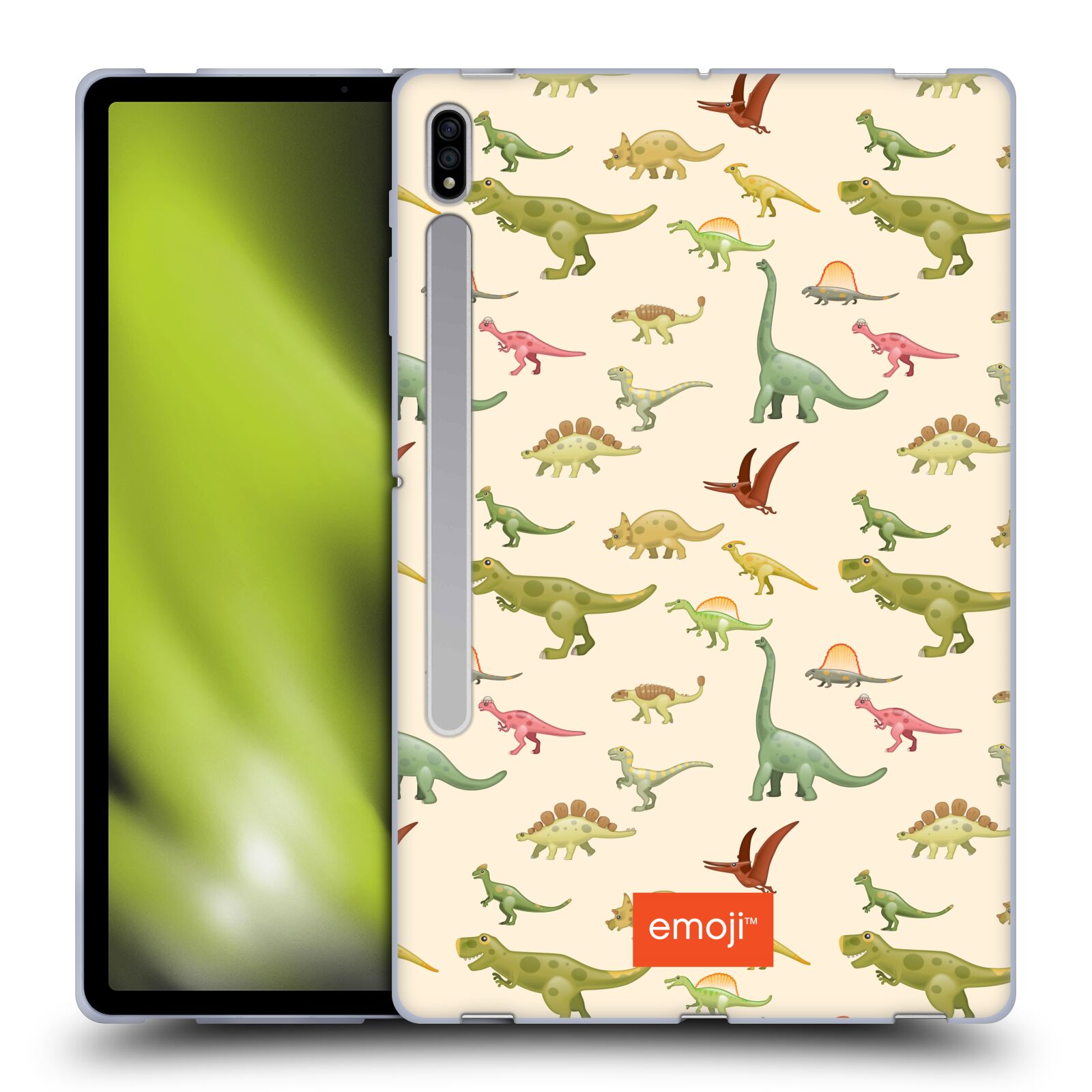 OFFICIAL emoji® DINOSAURS SOFT GEL CASE FOR SAMSUNG TABLETS 1 - Picture 11 of 13