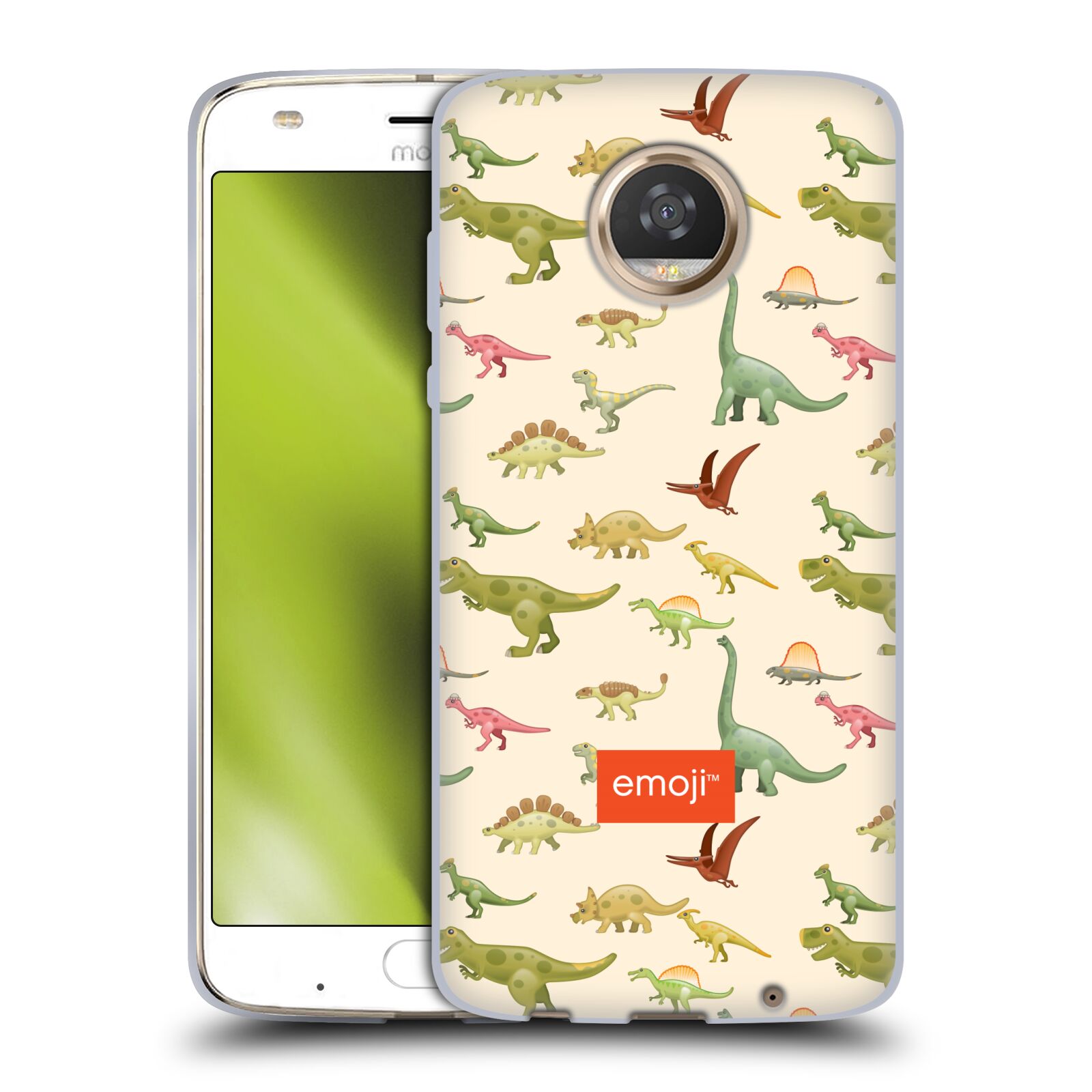 OFFICIAL emoji® DINOSAURS SOFT GEL CASE FOR MOTOROLA PHONES - Picture 11 of 13