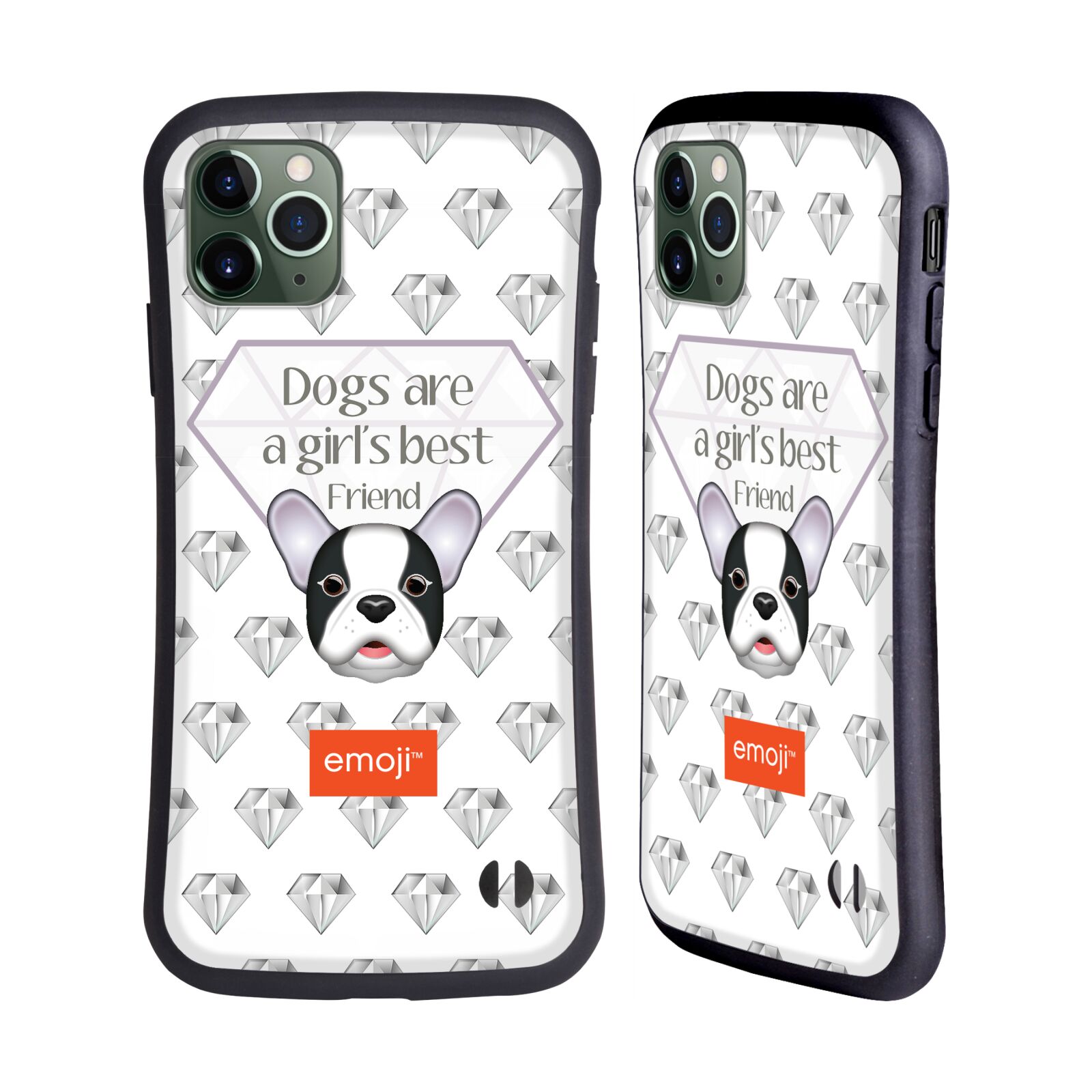 OFFICIAL emoji® DOGS HYBRID CASE FOR APPLE iPHONES PHONES - Picture 8 of 14