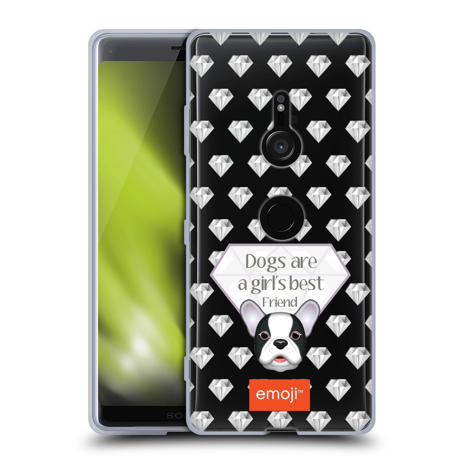 OFFICIAL emoji® DOGS SOFT GEL CASE FOR SONY PHONES 1