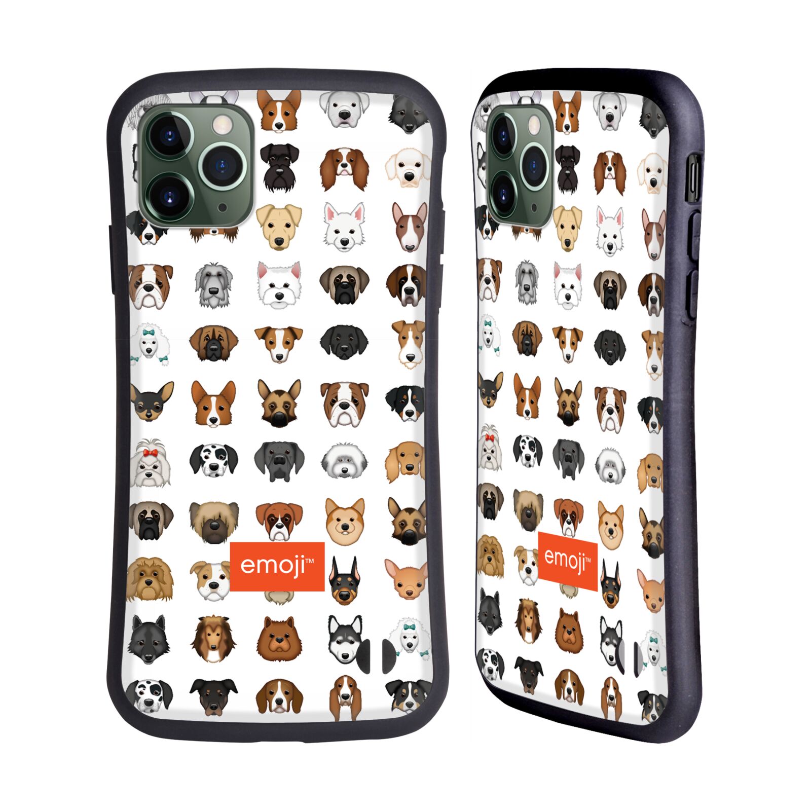 OFFICIAL emoji® DOGS HYBRID CASE FOR APPLE iPHONES PHONES - Picture 10 of 14
