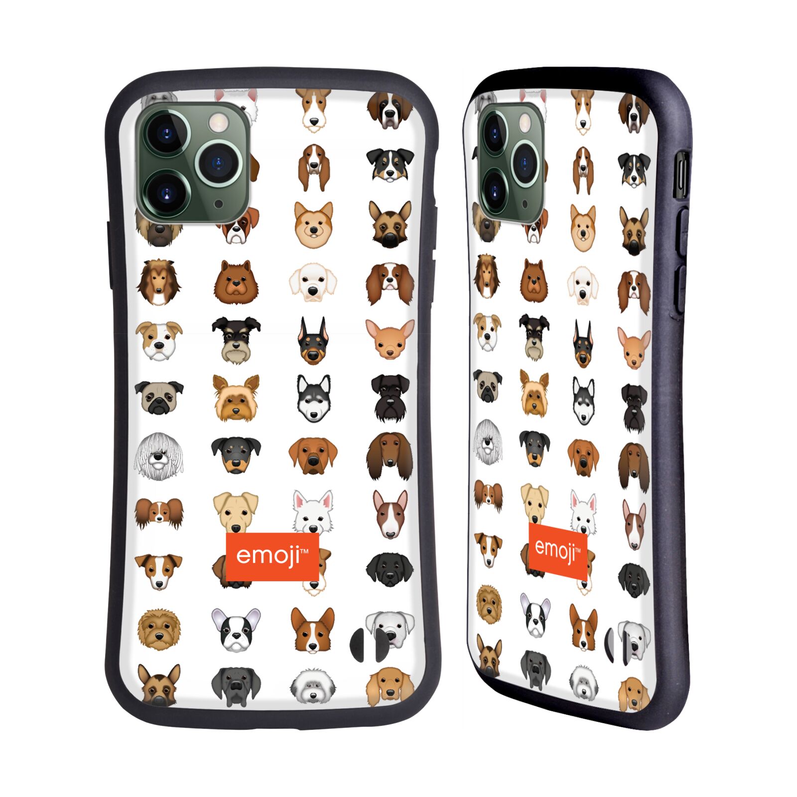 OFFICIAL emoji® DOGS HYBRID CASE FOR APPLE iPHONES PHONES - Picture 9 of 14