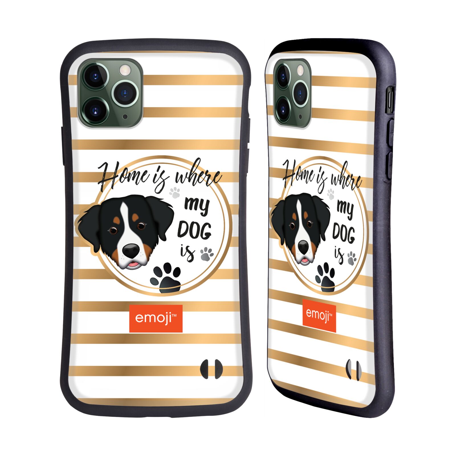 OFFICIAL emoji® DOGS HYBRID CASE FOR APPLE iPHONES PHONES - Picture 11 of 14