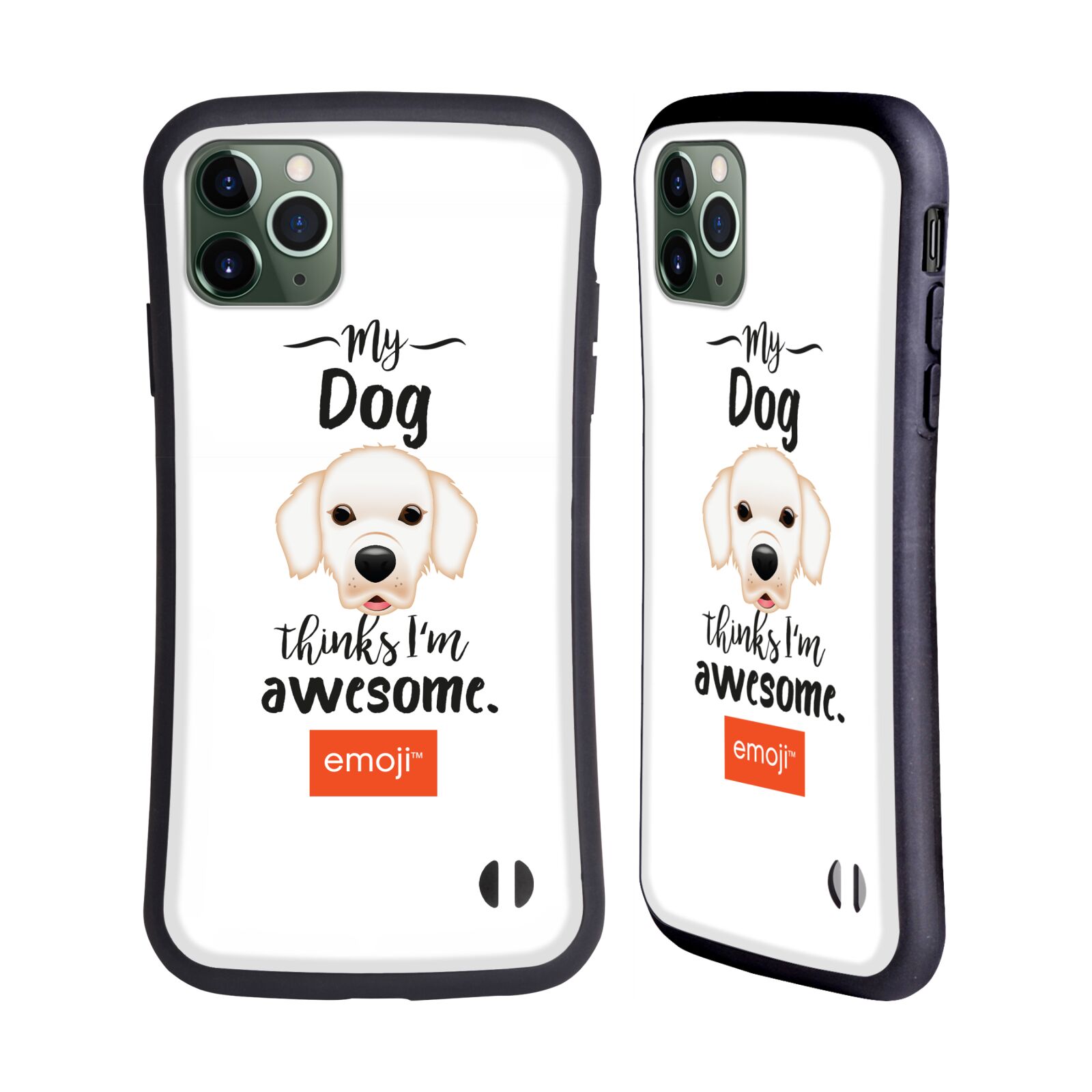 OFFICIAL emoji® DOGS HYBRID CASE FOR APPLE iPHONES PHONES - Picture 12 of 14